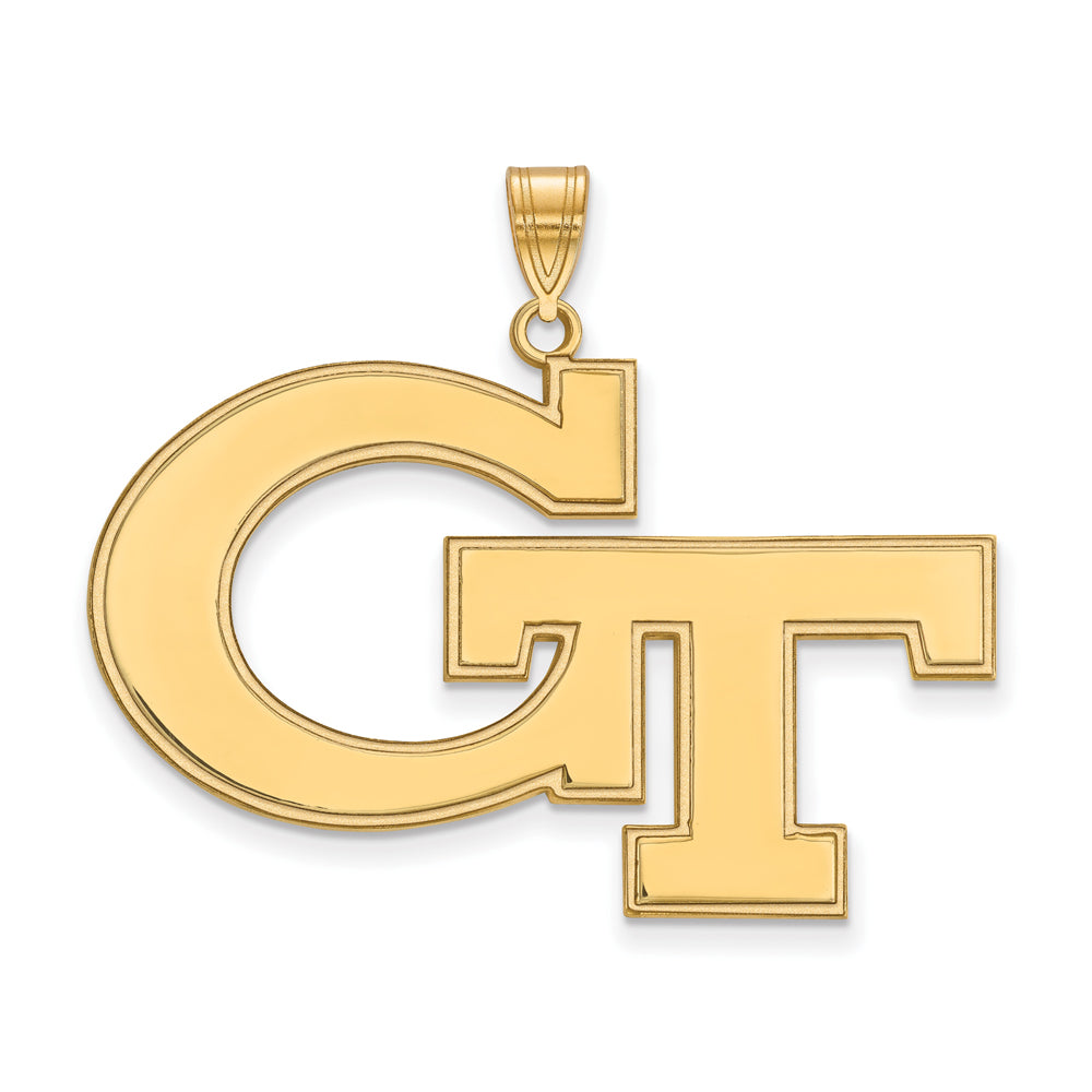 14k Yellow Gold Georgia Technology XL Pendant