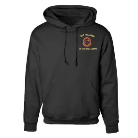 1st Battalion 9th Marines Embroidered Hoodie