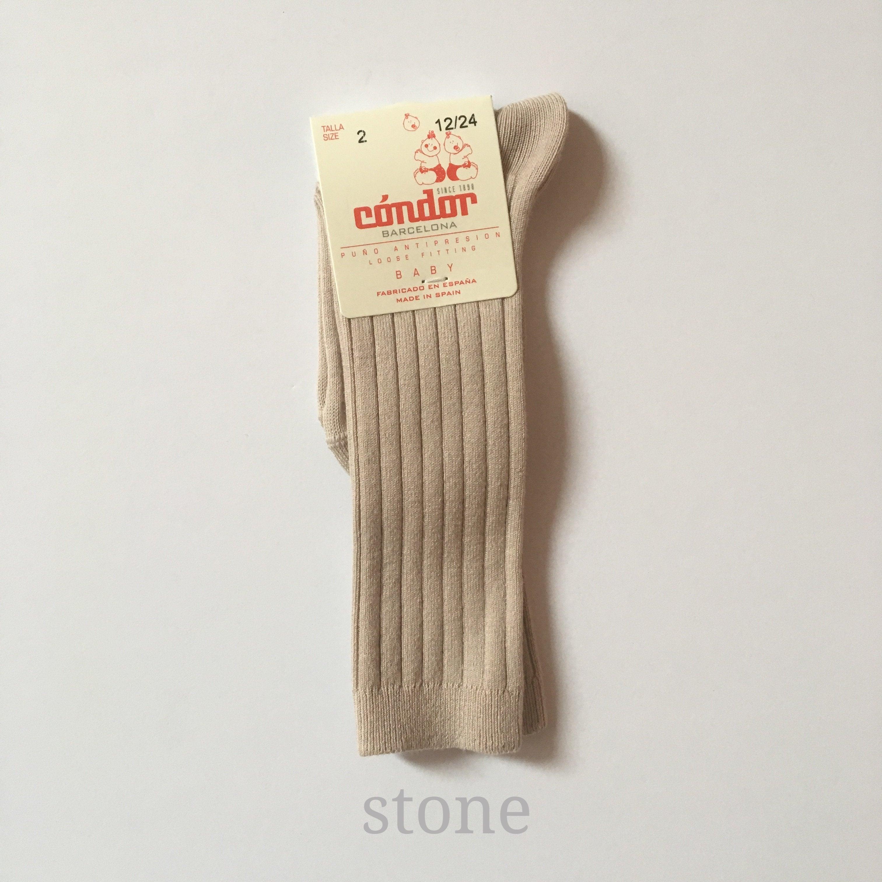 [60%OFF] Ribbed high socks