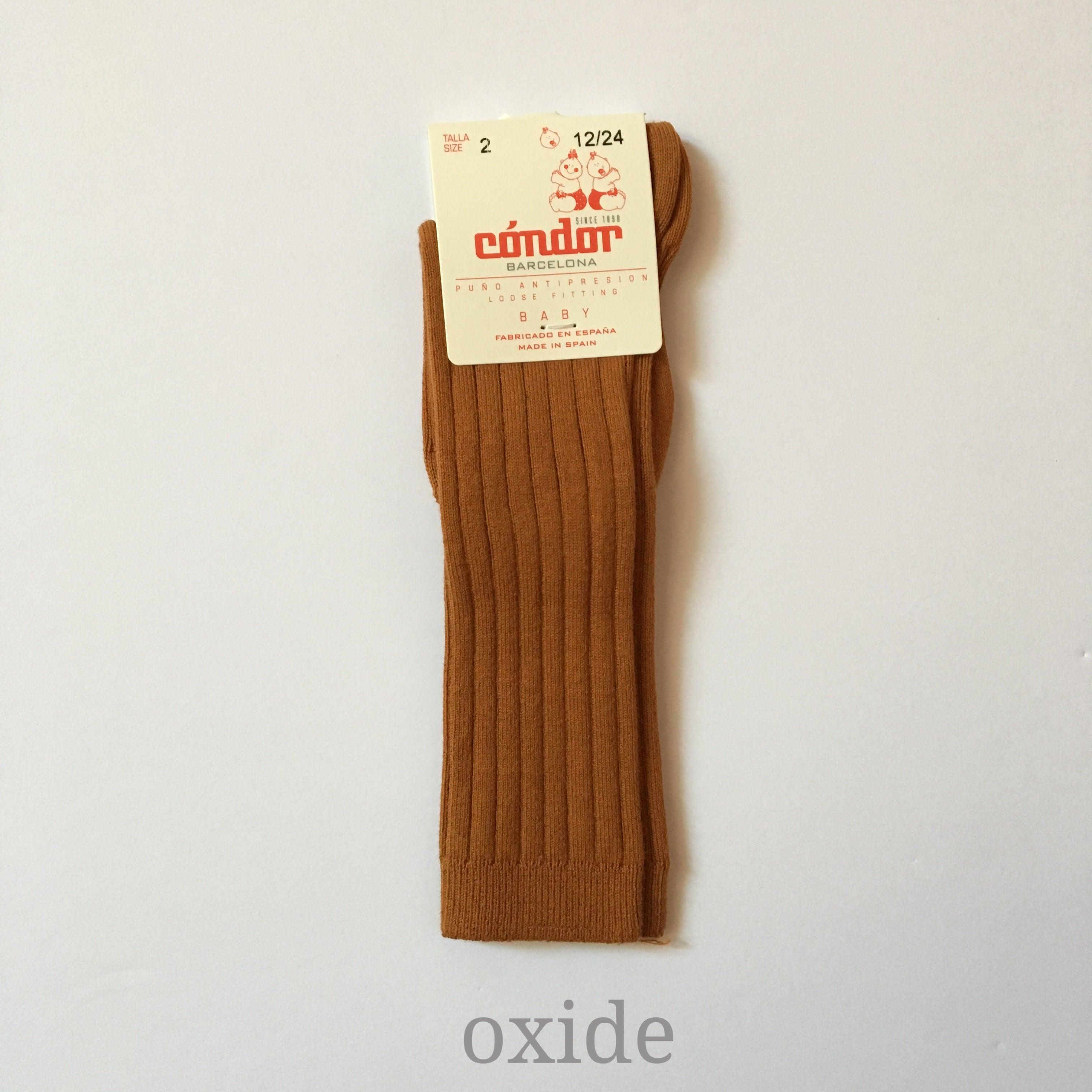 [60%OFF] Ribbed high socks