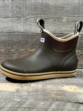 6in Ankle Deck Boot - Chocolate Tan