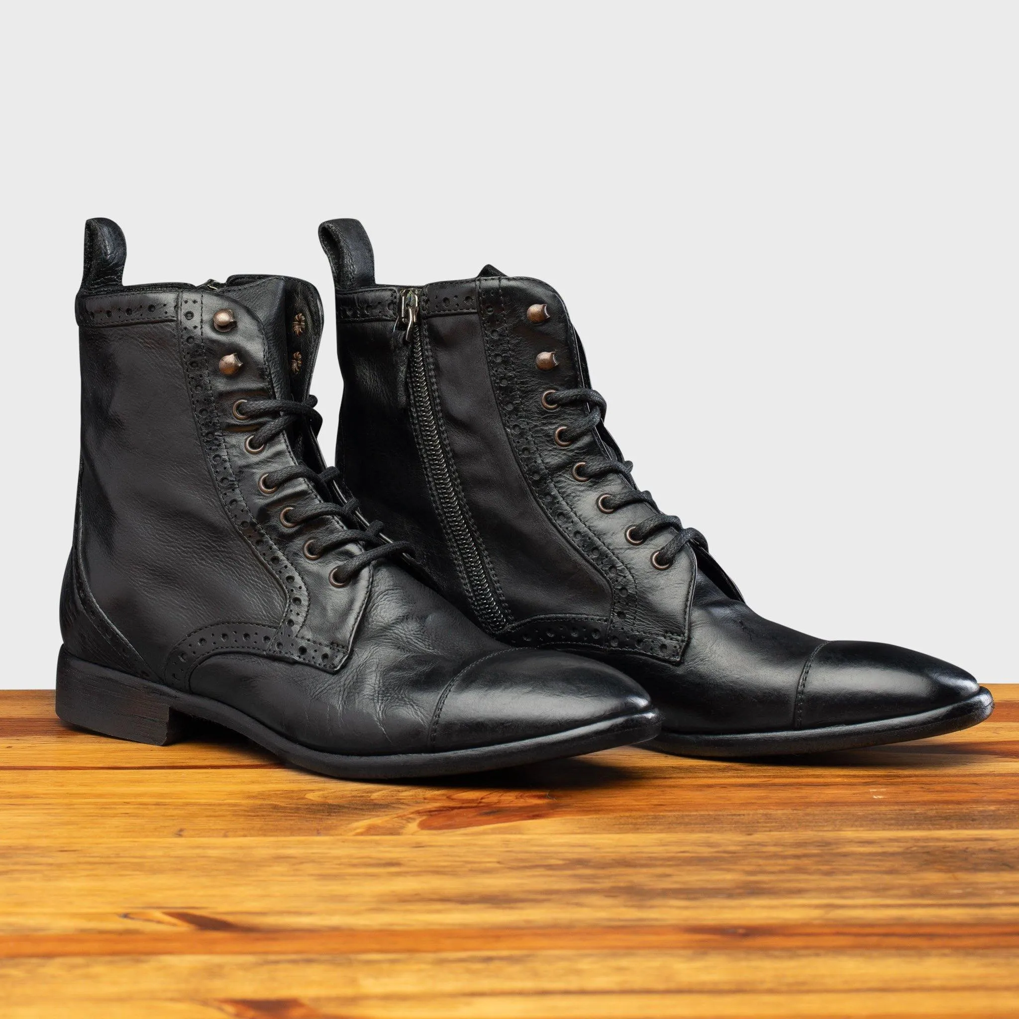 7149 Calzoleria Toscana Dip-Dyed Diver Combat Boot