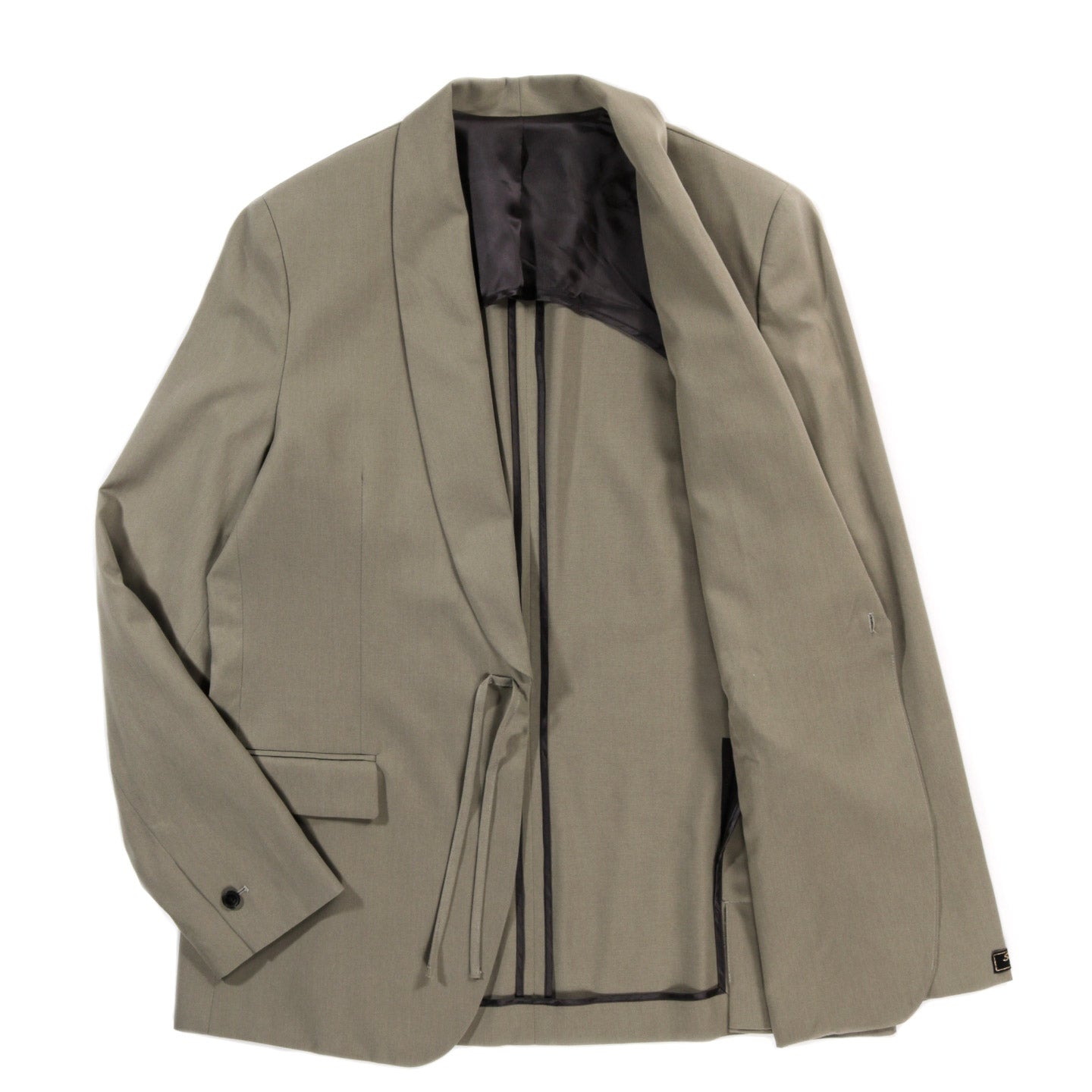 A KIND OF GUISE SHINJI BLAZER CHALK GREEN