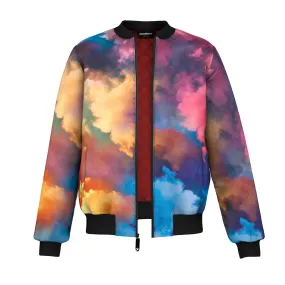 Abstract Bomber Jacket