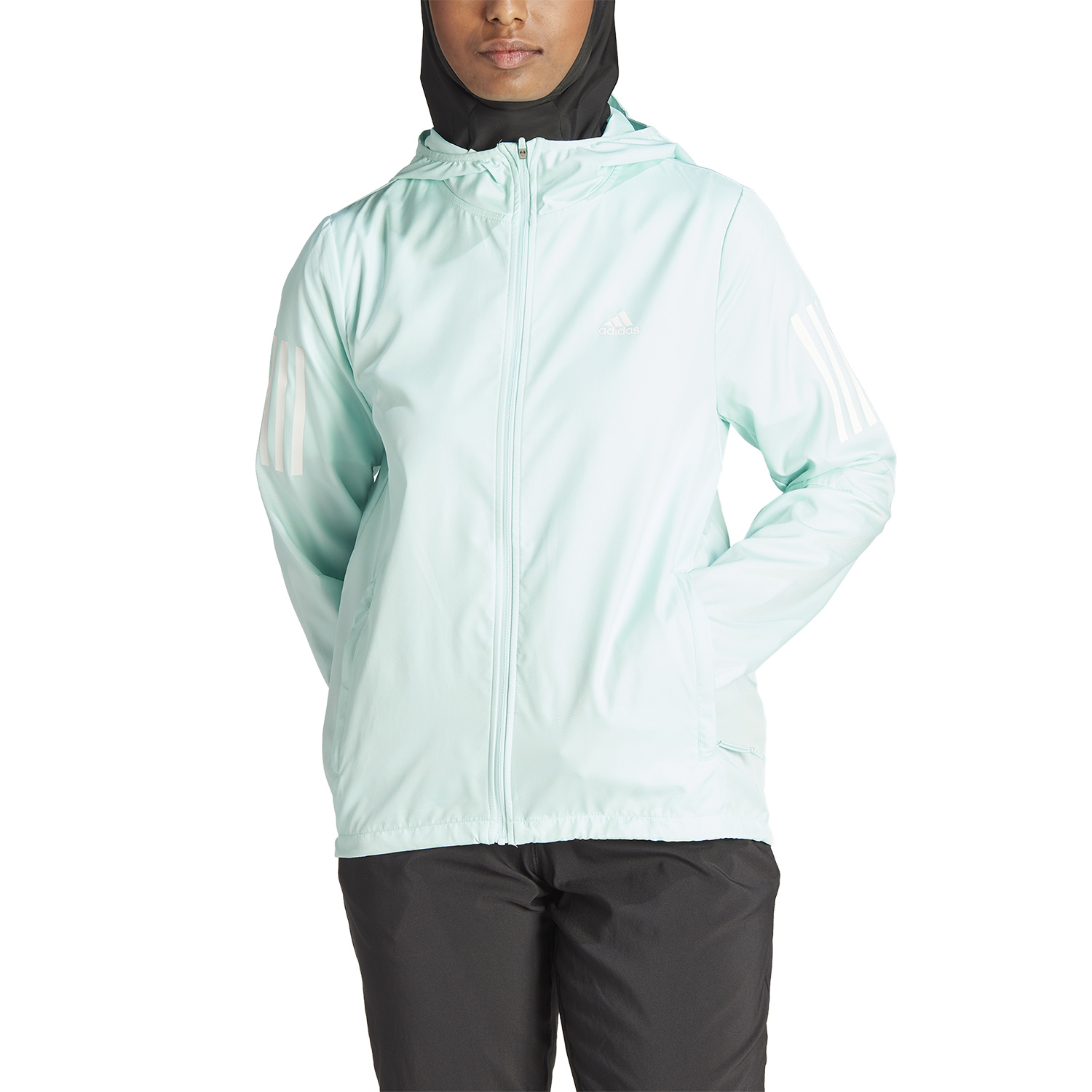 adidas Own The Run Windbreaker Giacca  Semi Flash Aqua