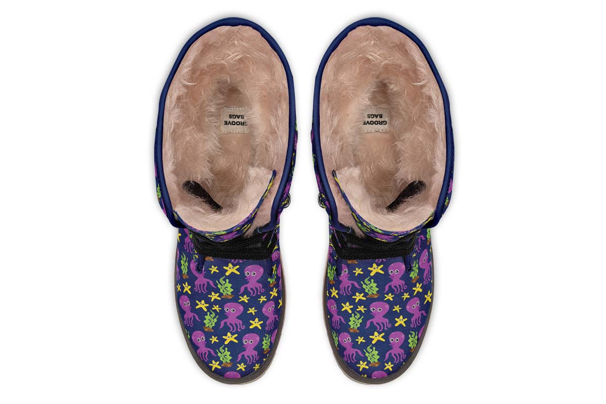 Adorable Octopus Polar Vibe Boots