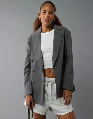 AE Oversized Double-Breasted Blazer-