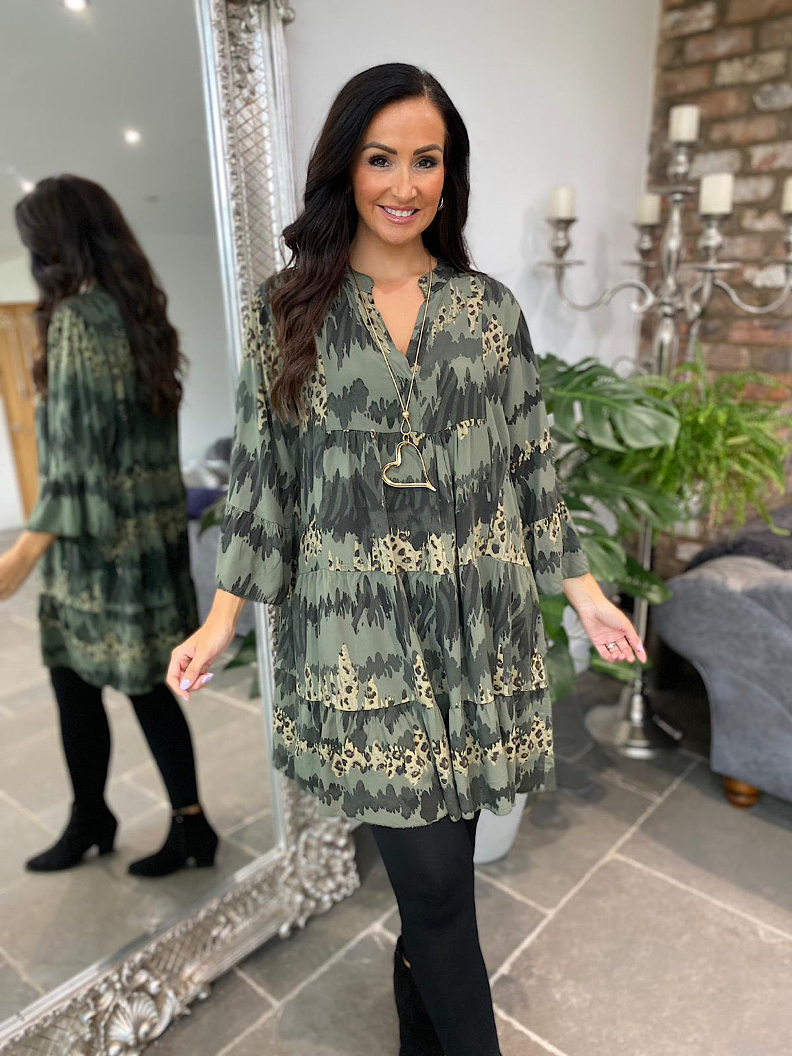 Animal Multi Pattern Tunic Belinda