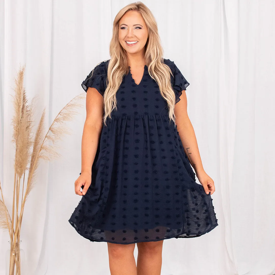 Another Vice Dress, Navy