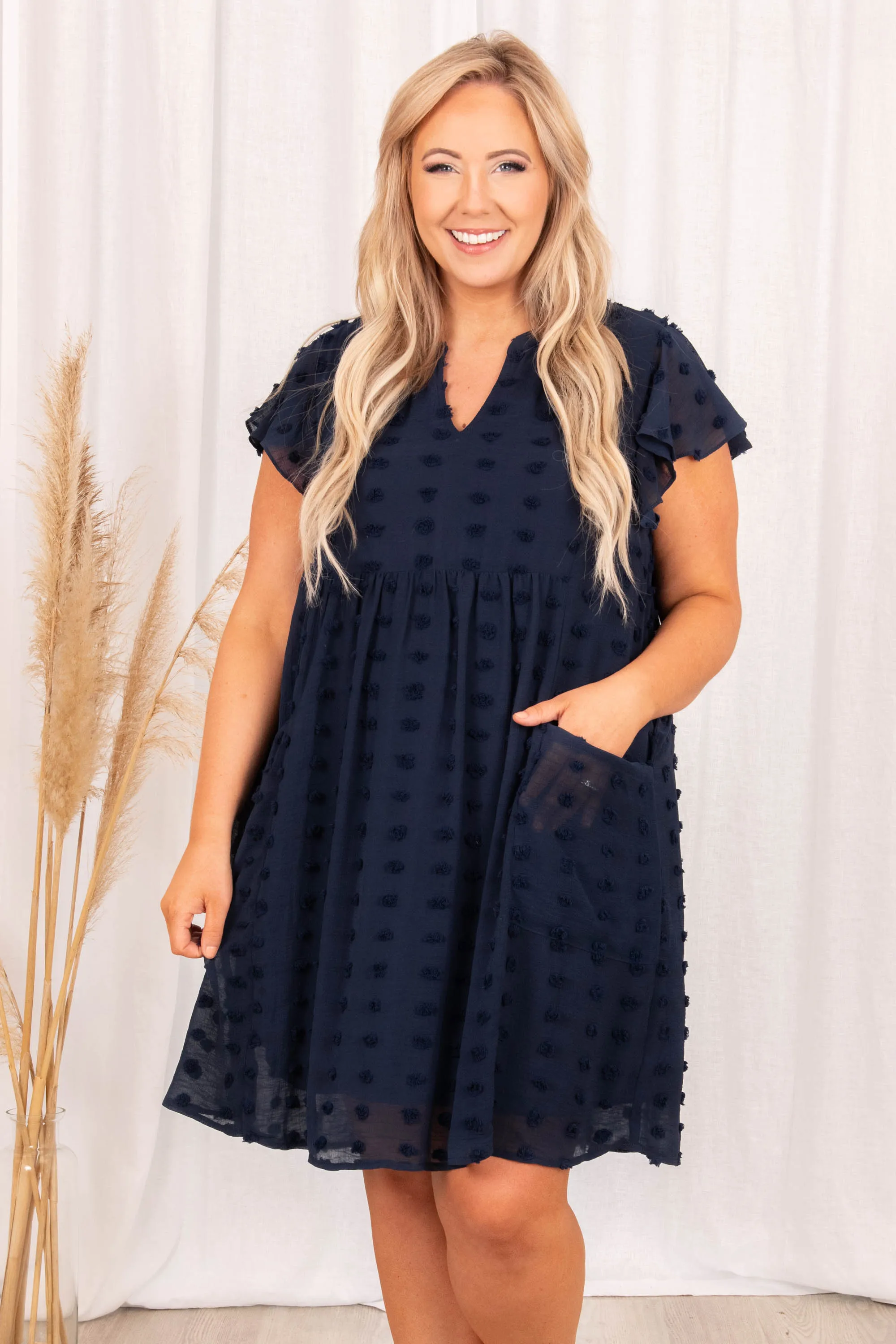 Another Vice Dress, Navy