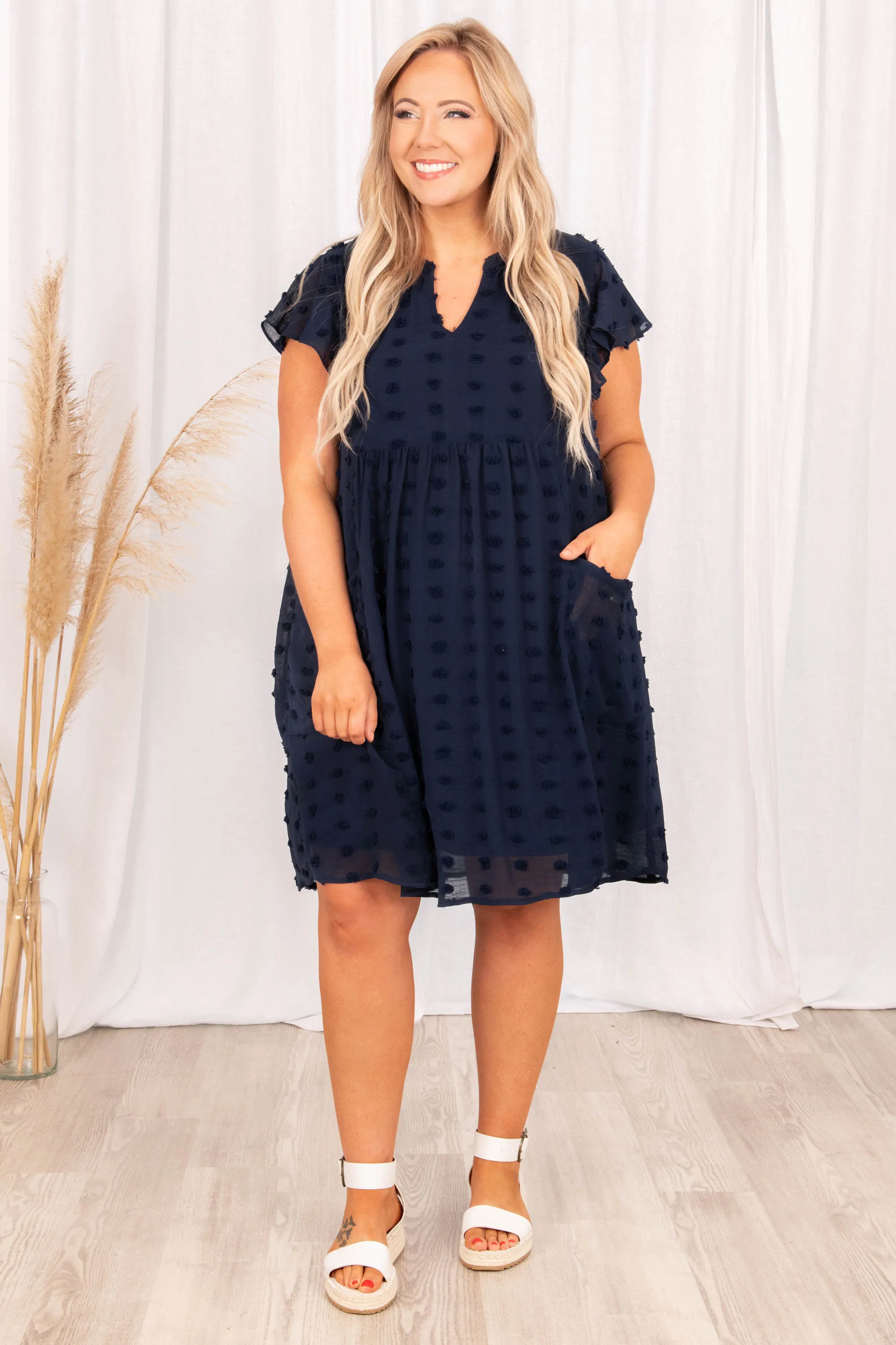 Another Vice Dress, Navy