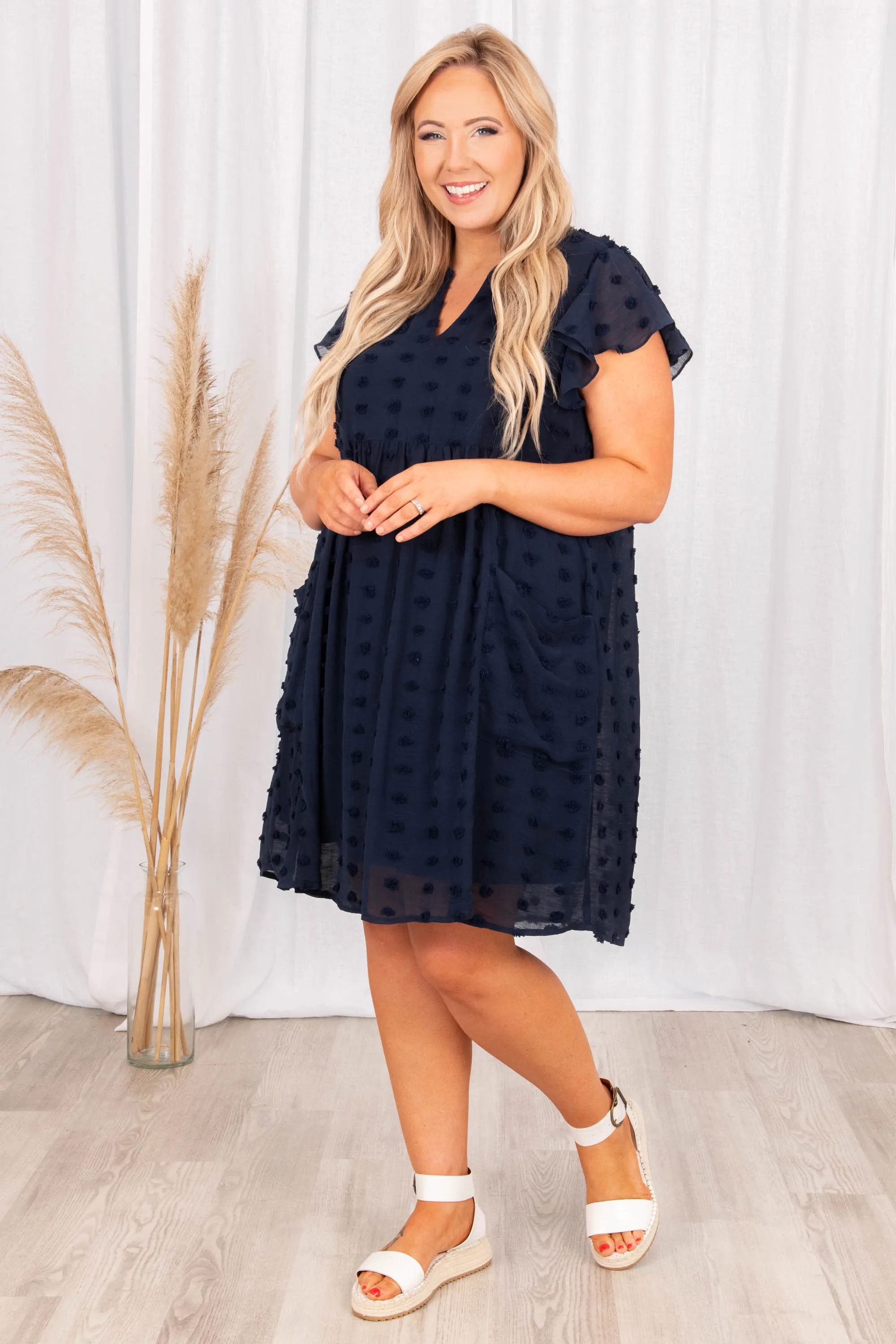 Another Vice Dress, Navy