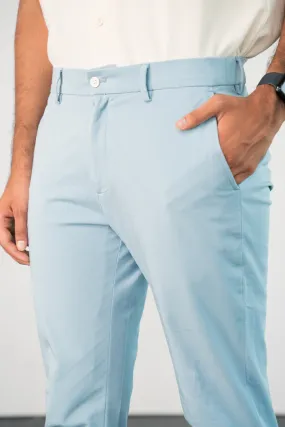 Arctic Blue Stretch Chinos