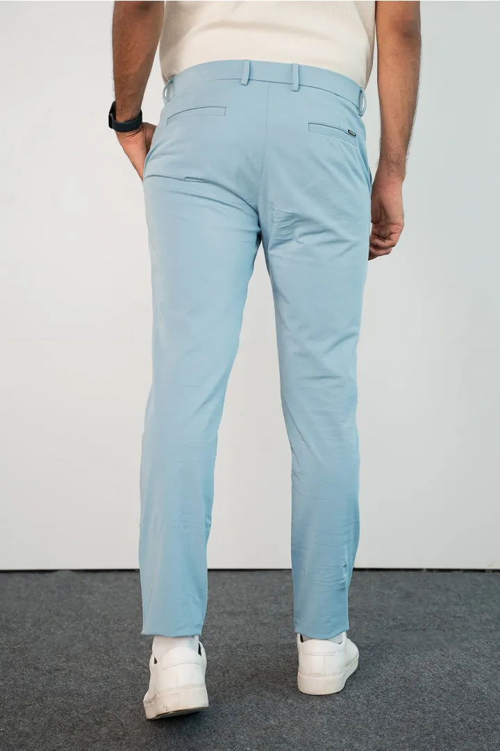 Arctic Blue Stretch Chinos