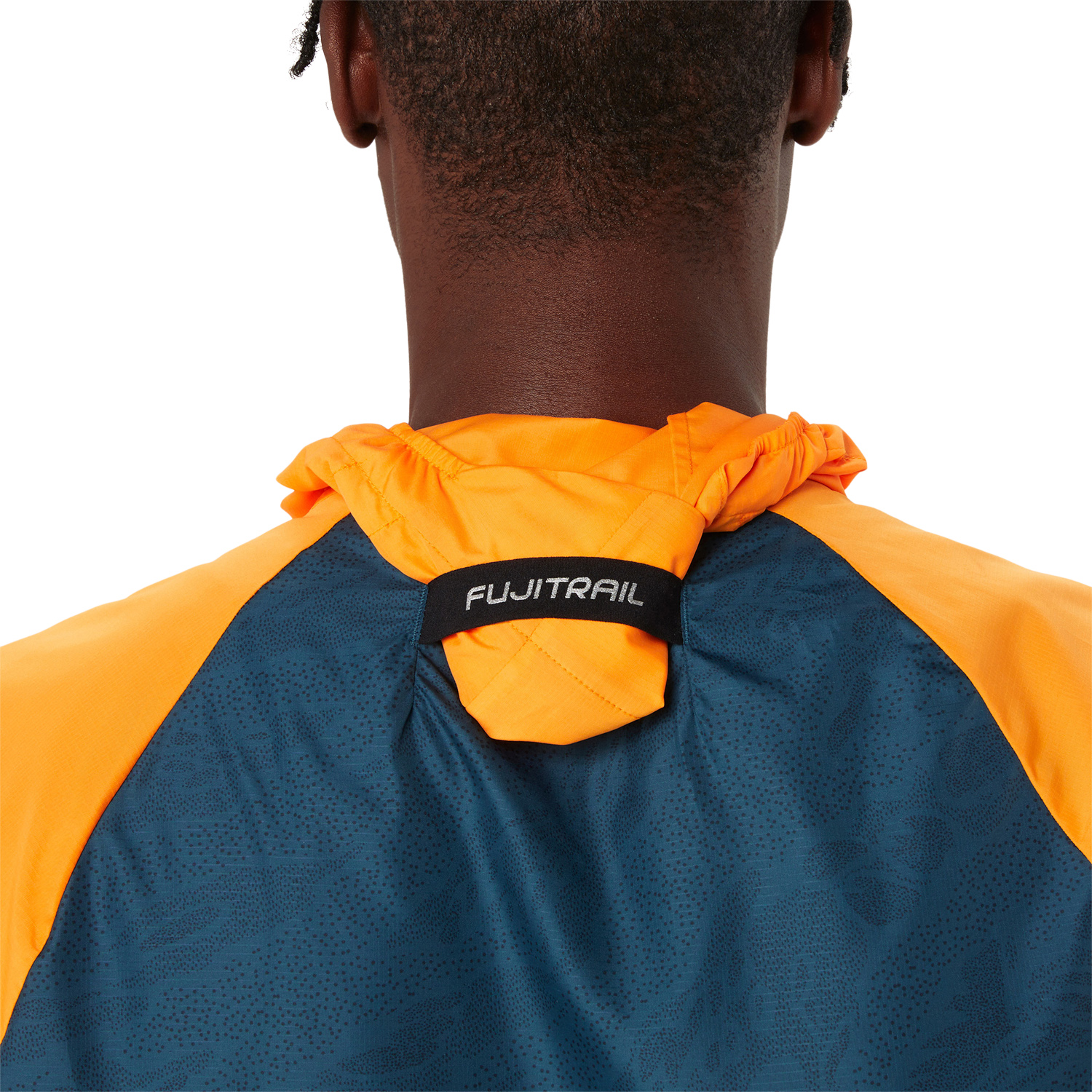 Asics Fujitrail Windbreaker Giacca  Fellow Yellow/Magnetic Blue