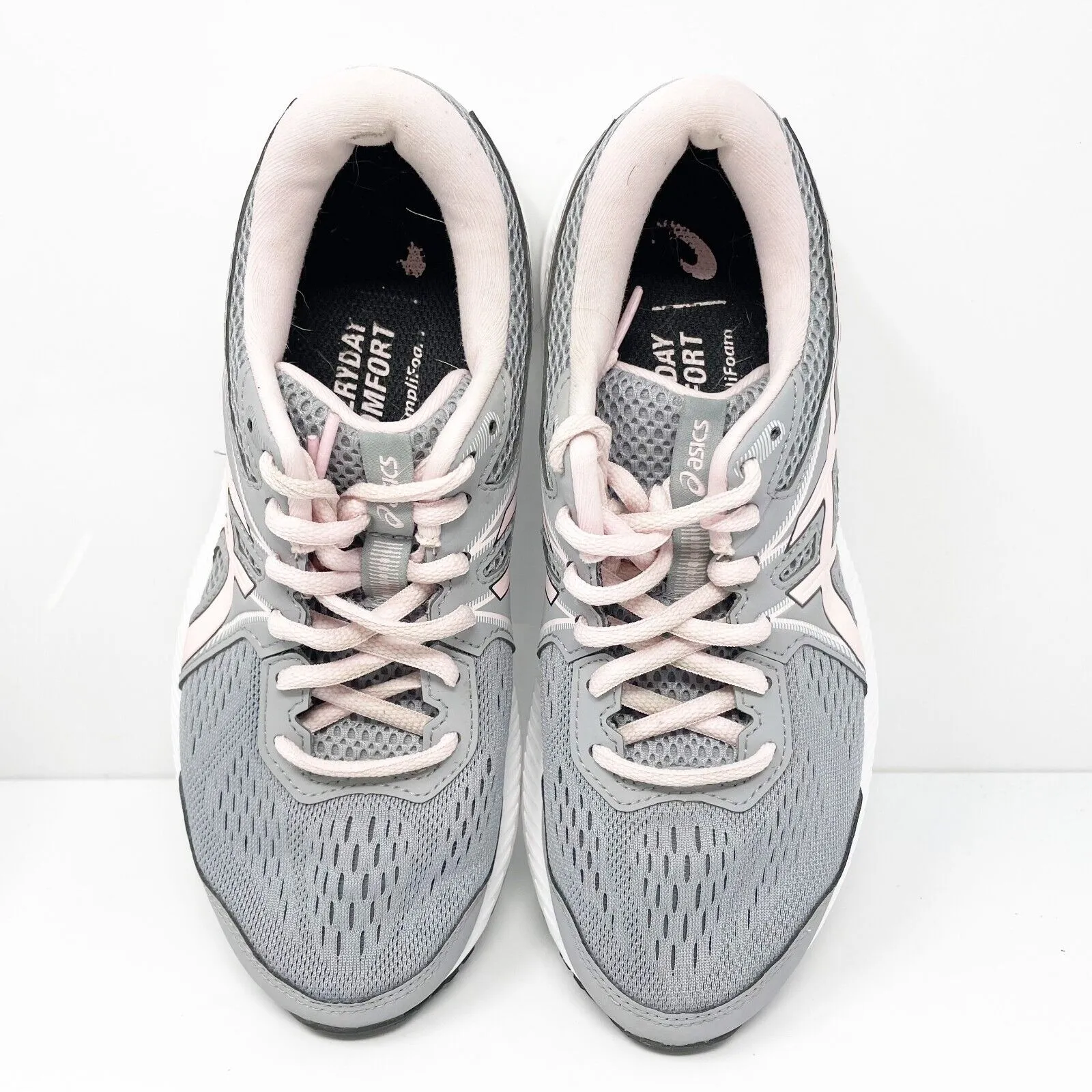 Asics Womens Gel Contend 7 1012A911 Gray Running Shoes Sneakers Size 7.5