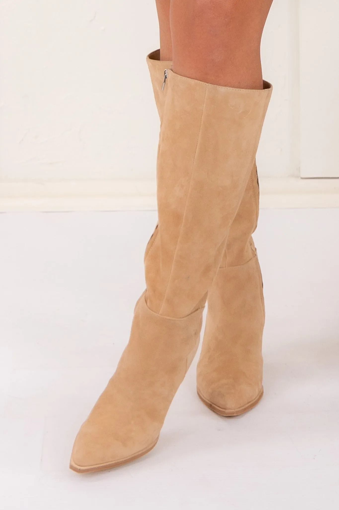 Auggie Boot - Camel Suede | Dolce Vita - FINAL SALE