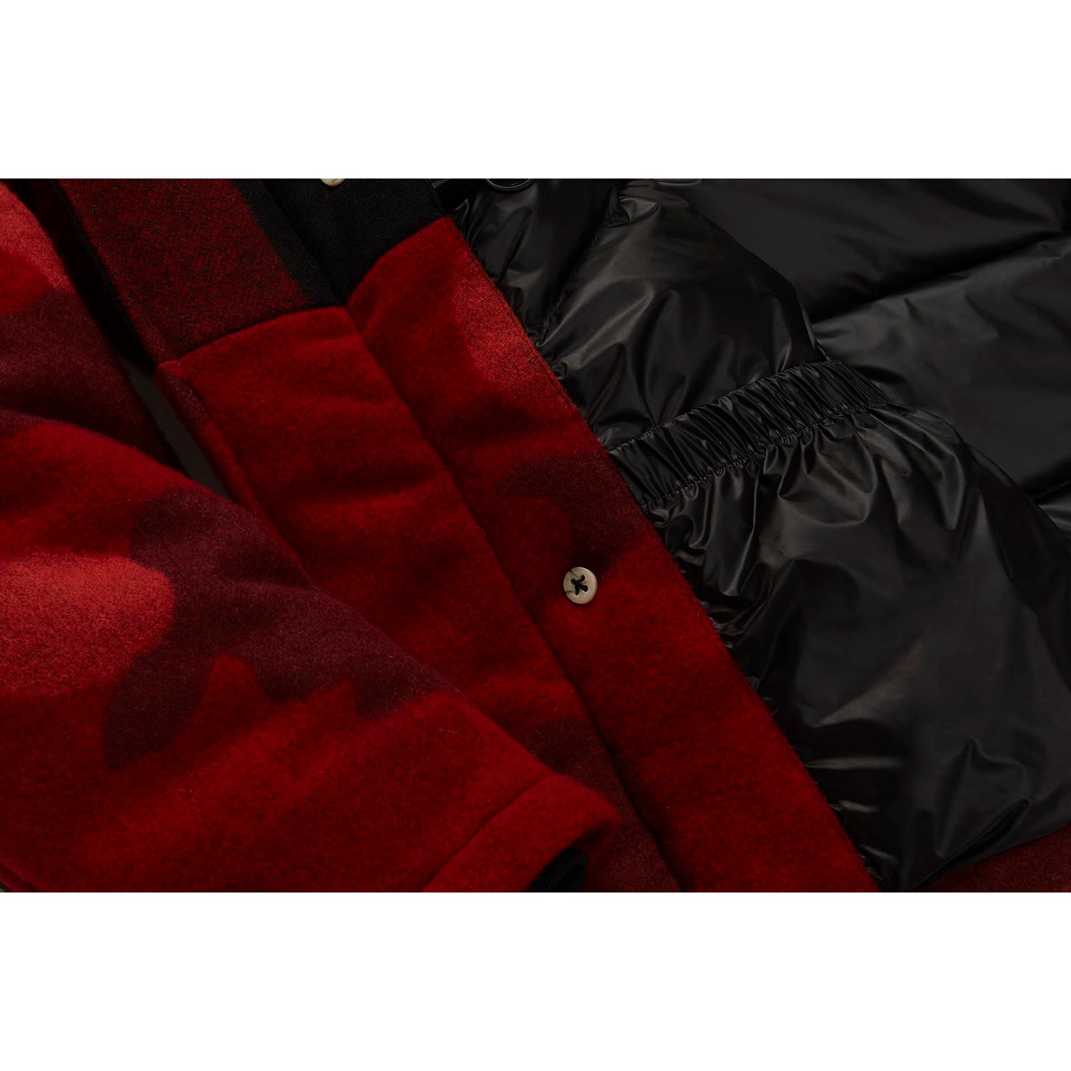 BAPE X WOOLRICH ARCTIC PARKA MENS