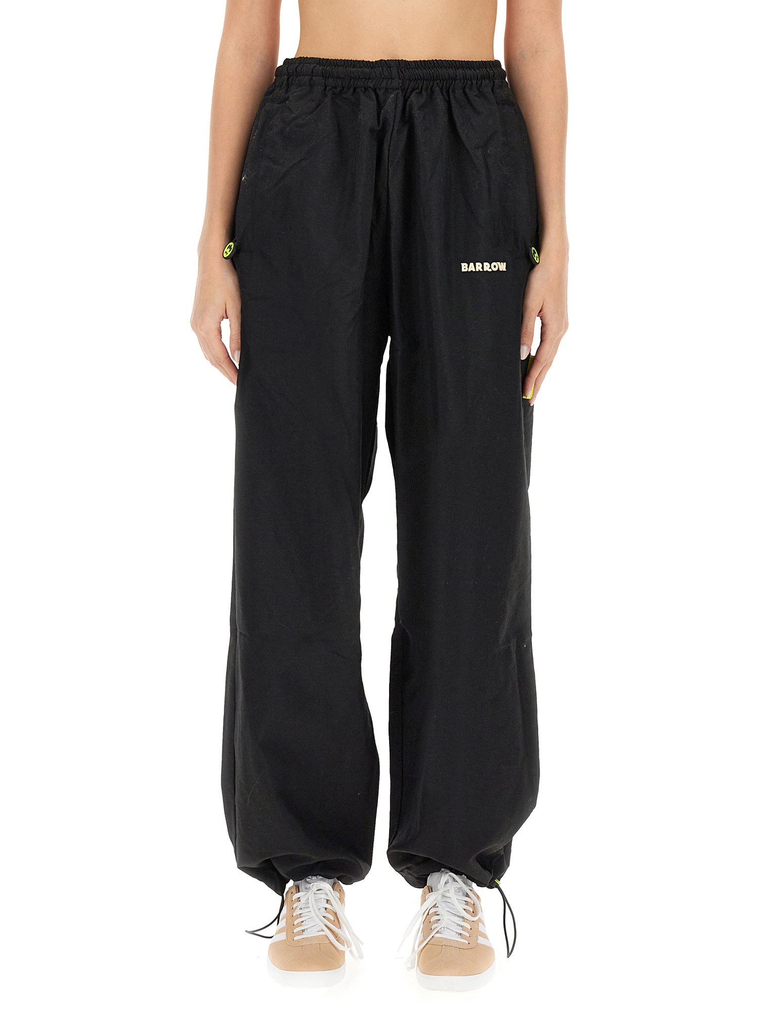 BARROW    NYLON JOGGING PANTS WITH LOGO