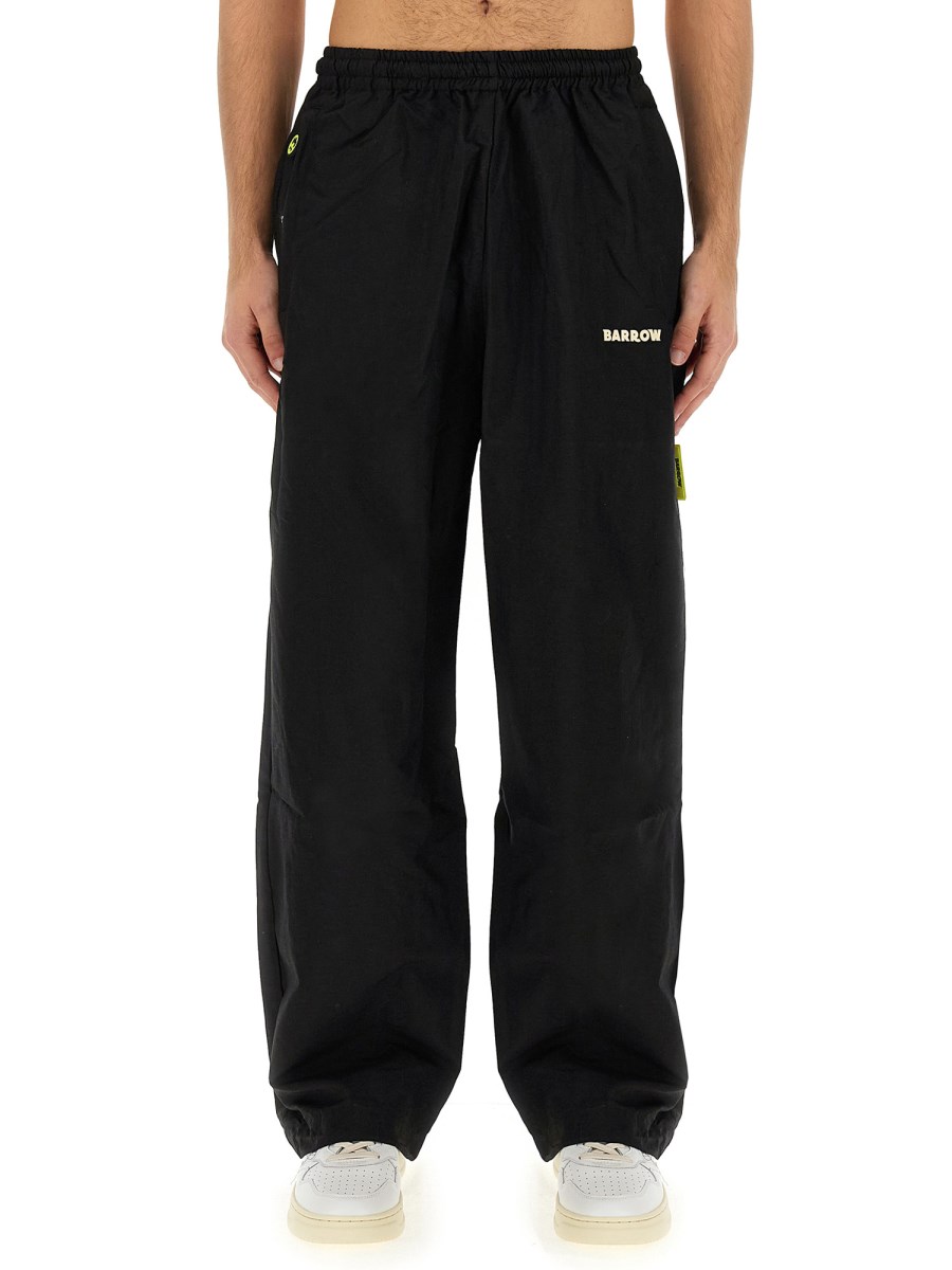 BARROW    NYLON JOGGING PANTS WITH LOGO