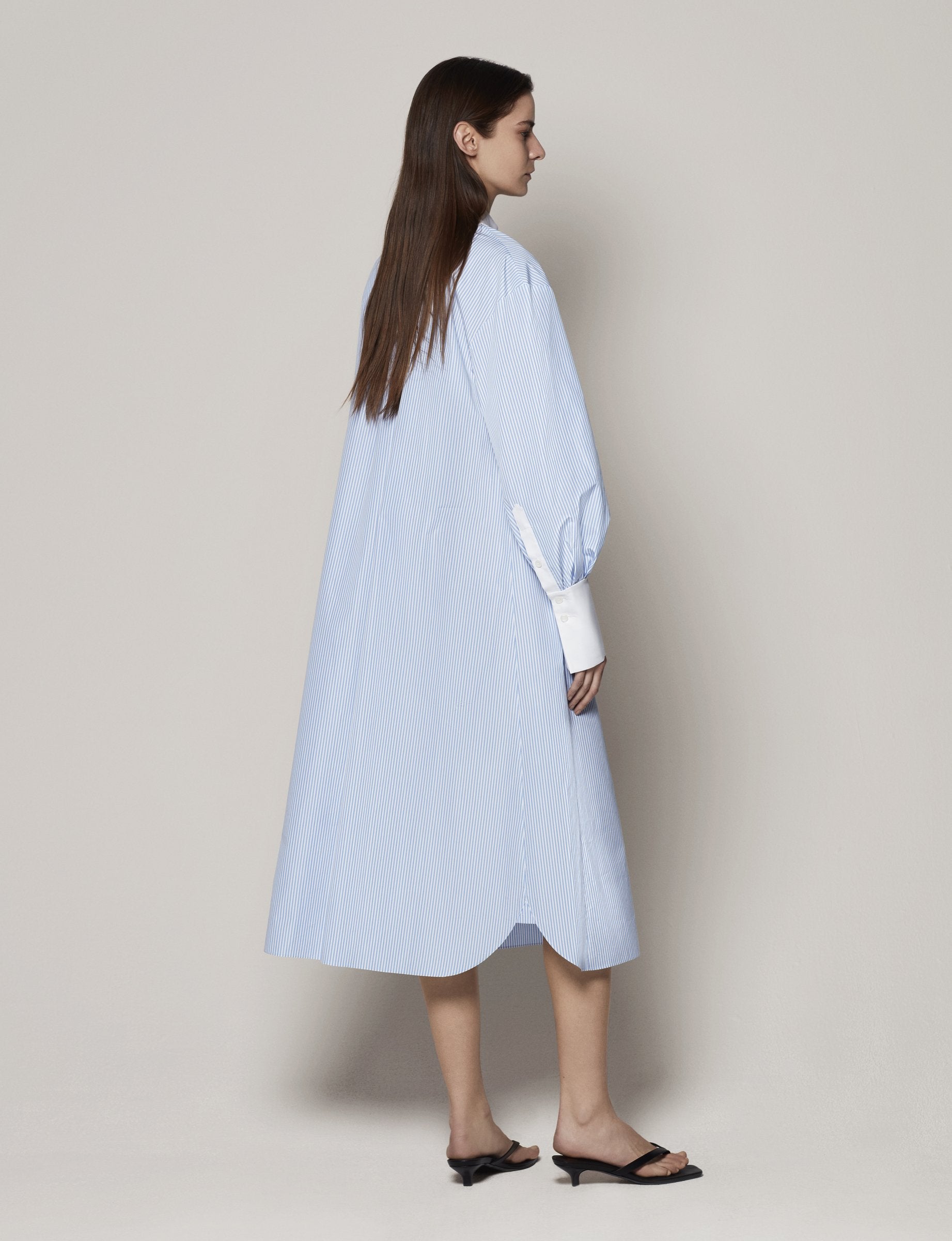 Bib Shirt Dress