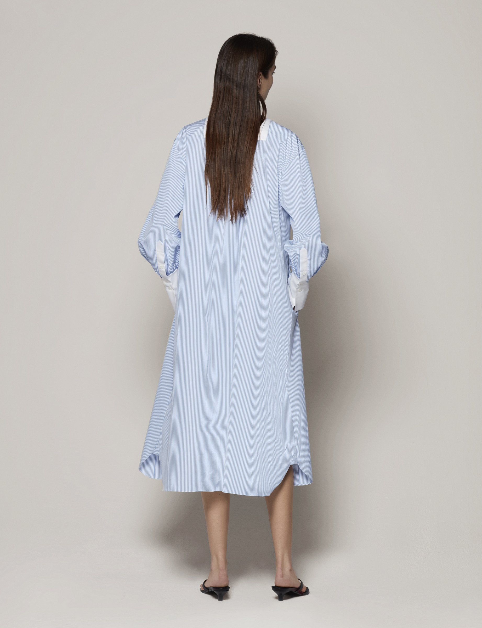 Bib Shirt Dress