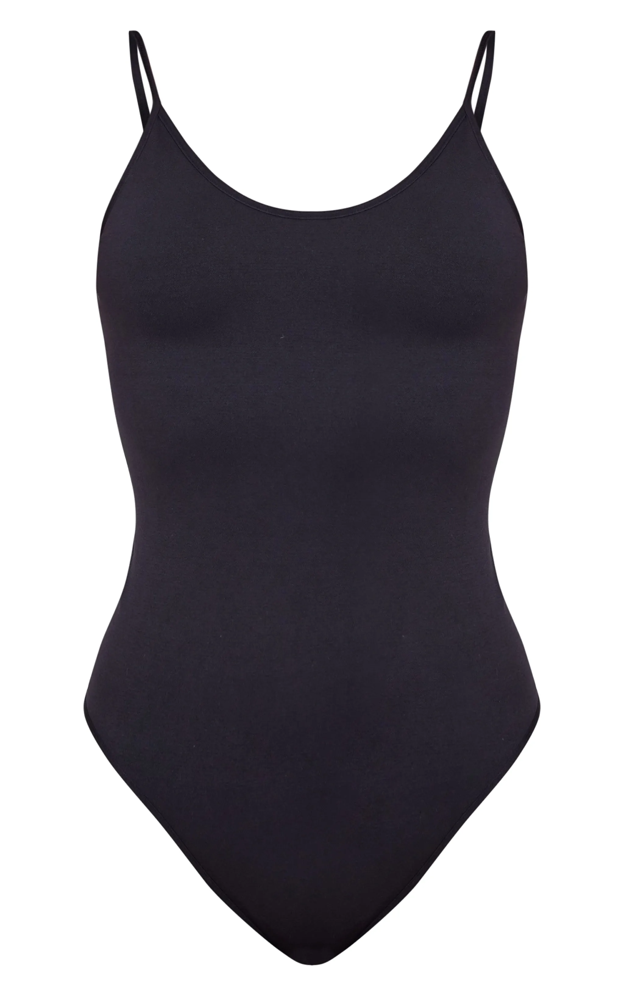 Black Shapewear Thong Bodysuit