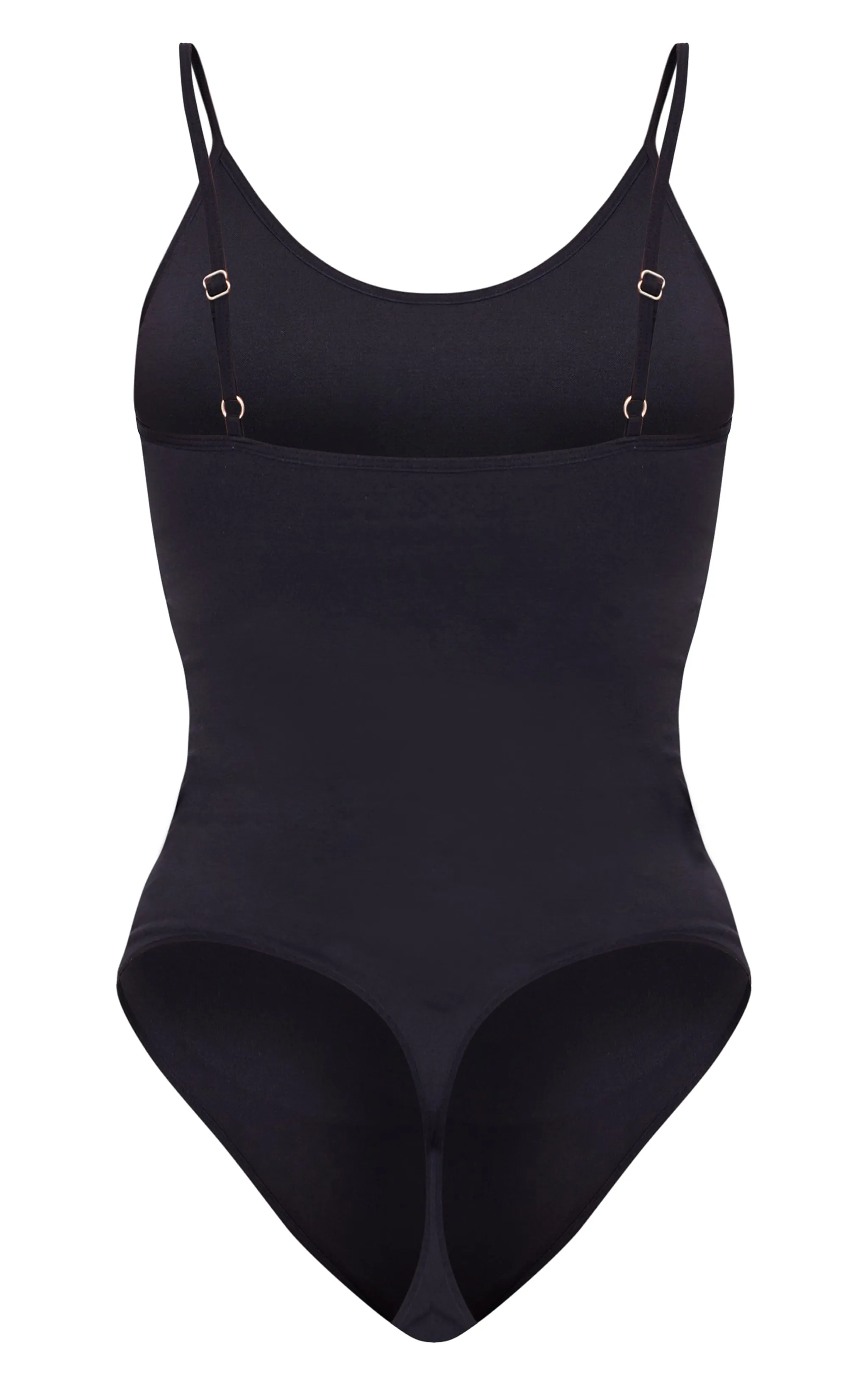 Black Shapewear Thong Bodysuit