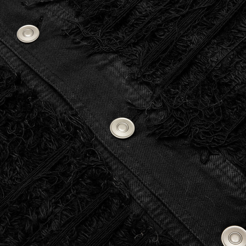 Blackmeans Denim Jacket - Black