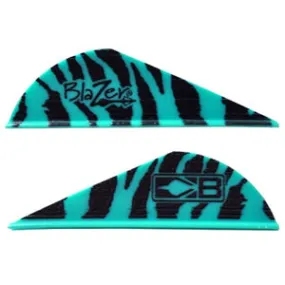 Bohning Blazer Vane Teal Tiger 2 - 36pk