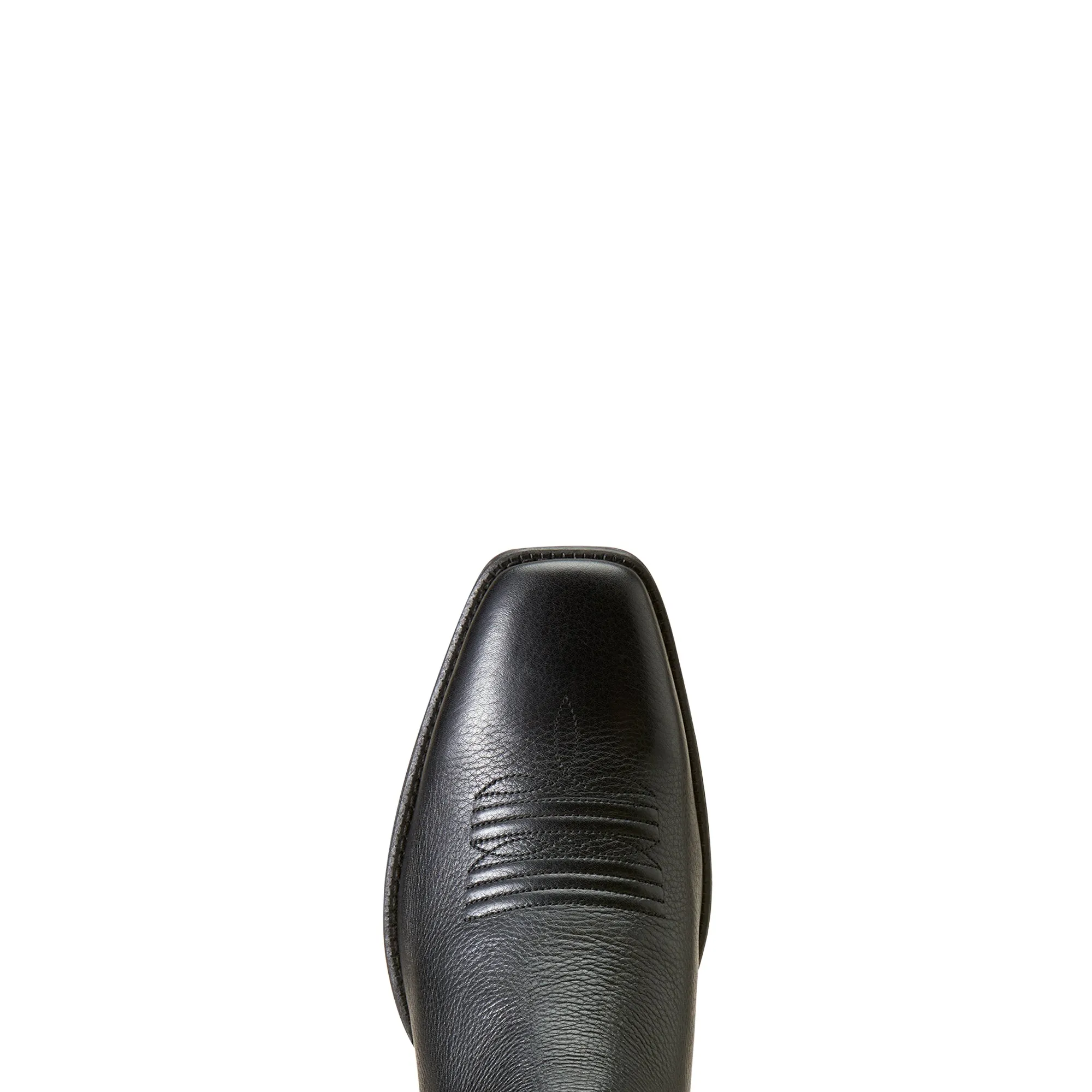 Booker Ultra Black Square Toe Western Boot