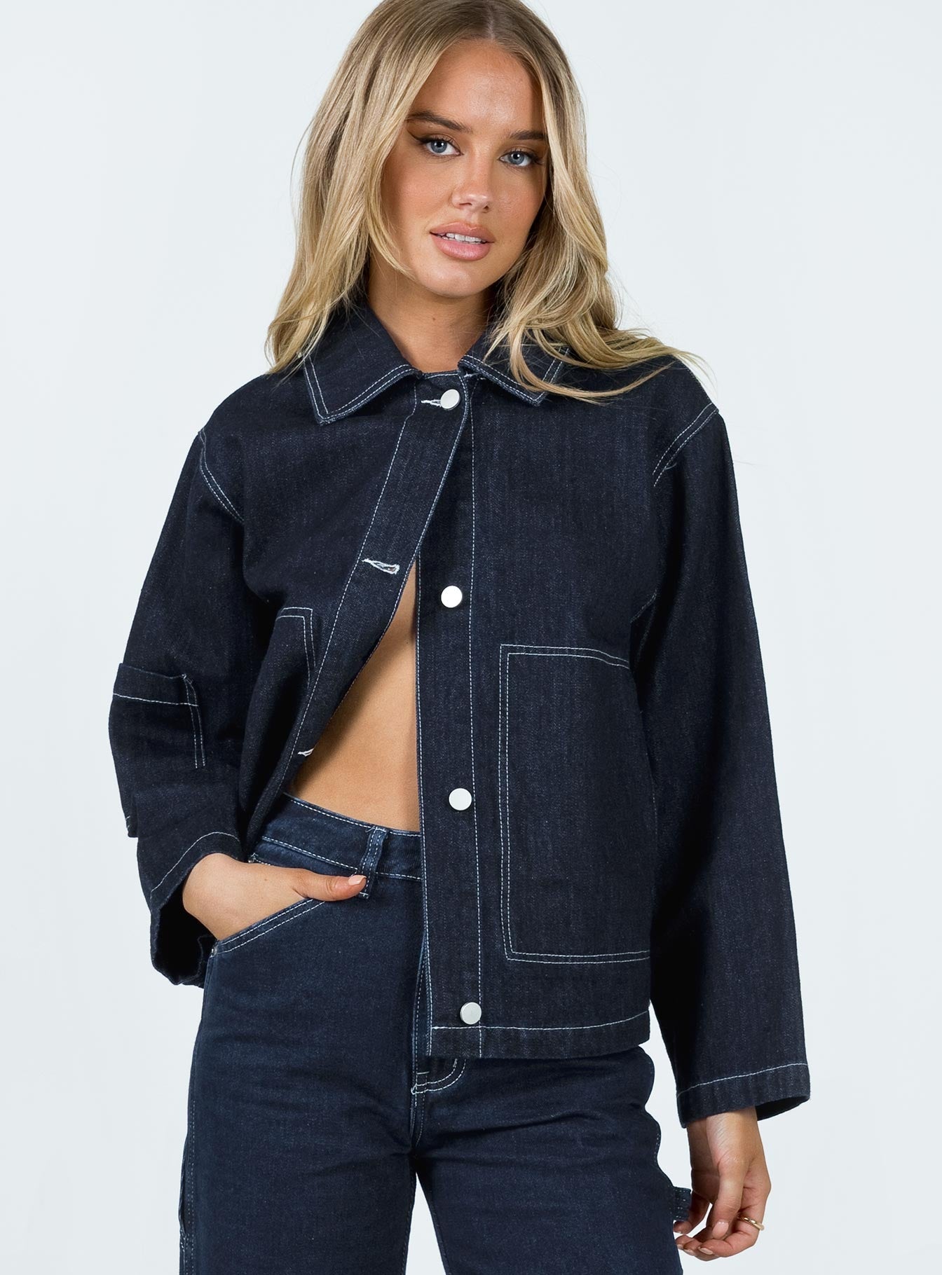 Boorala Dark Wash Denim Jacket