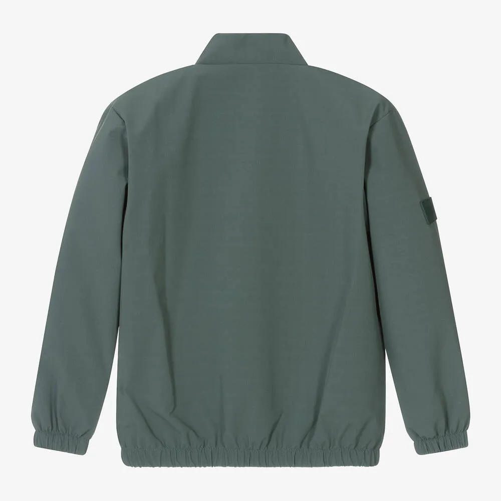 Boys Green Bomber Jacket