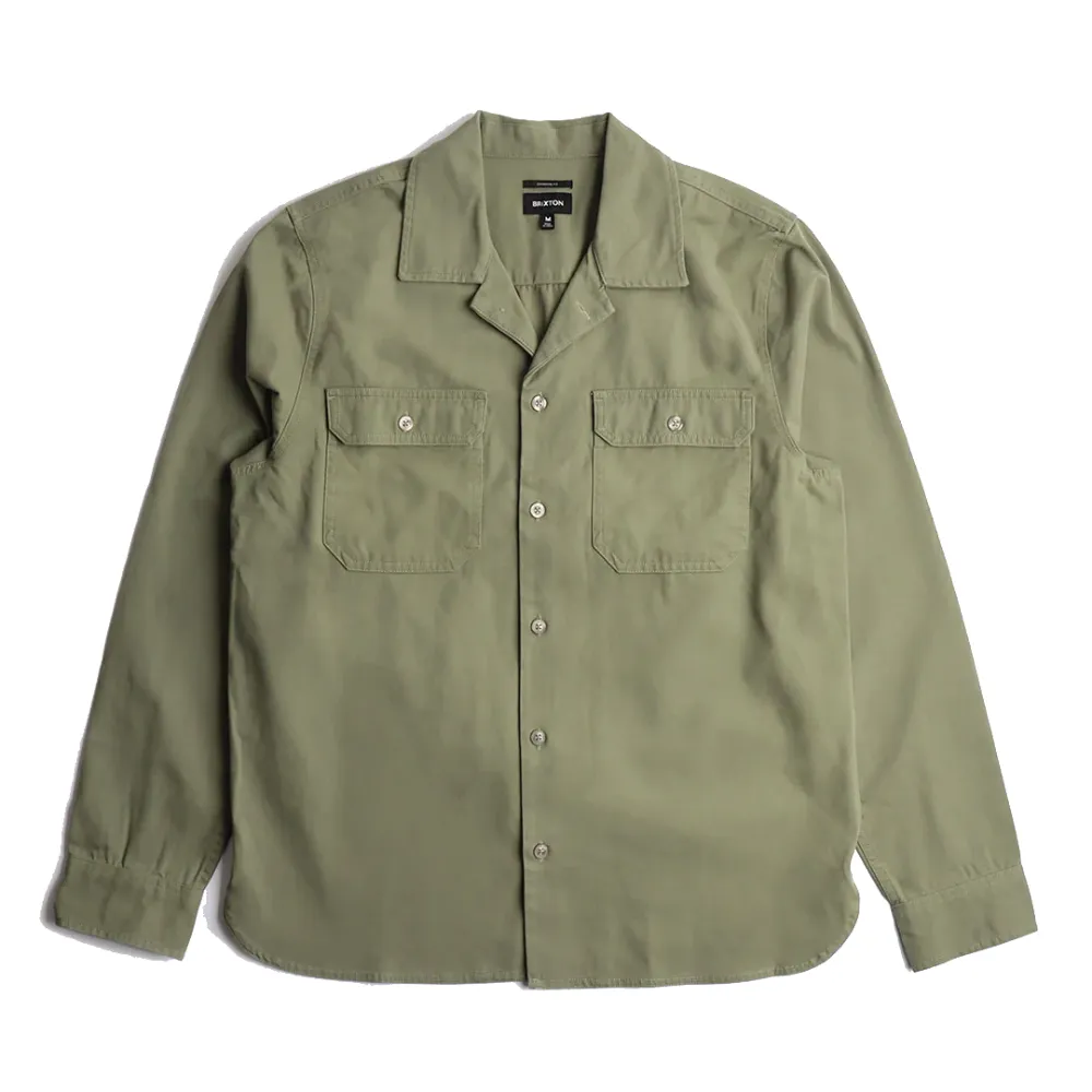 Brixton Surplus L/S Overshirt Olive