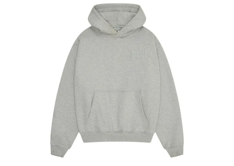 Broken Planet Basics Hoodie Heather Grey