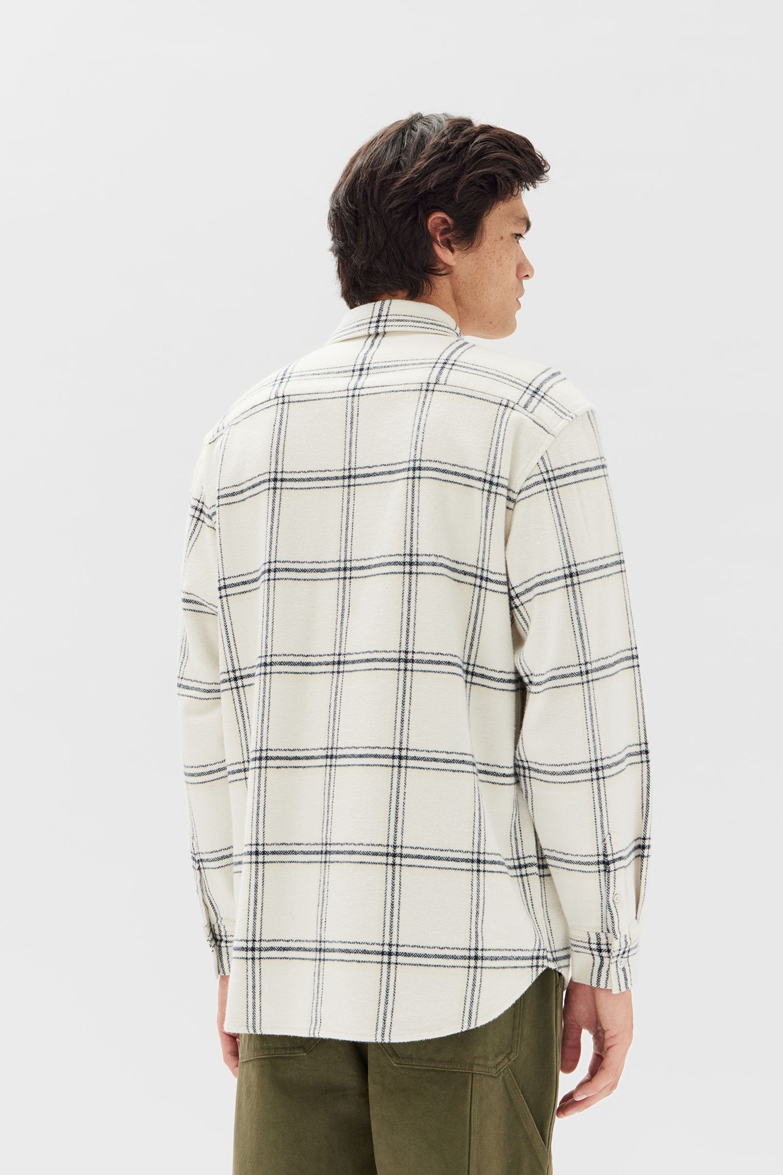 Brushed Check Overshirt