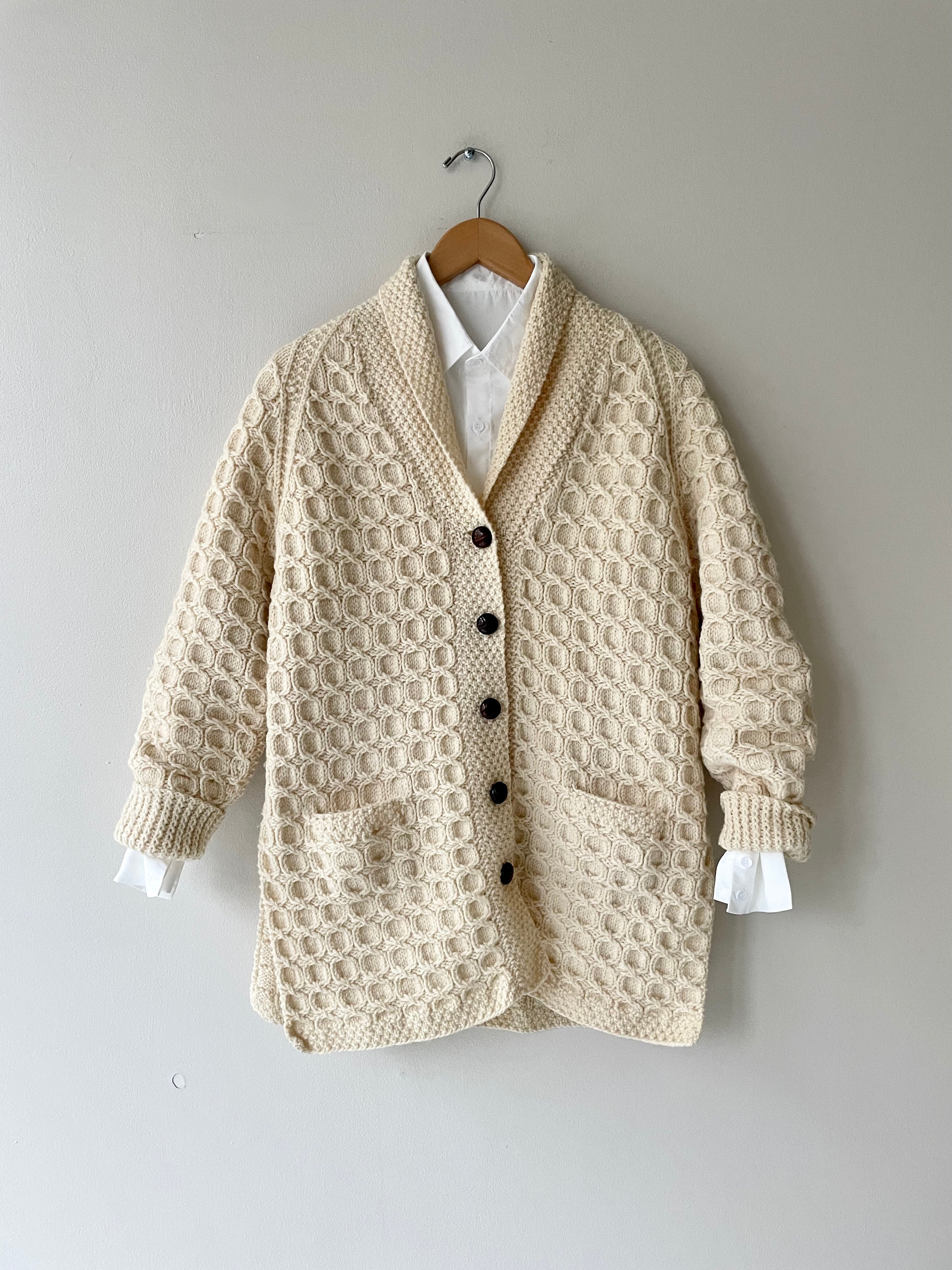 Bunratty Irish Wool Cardigan