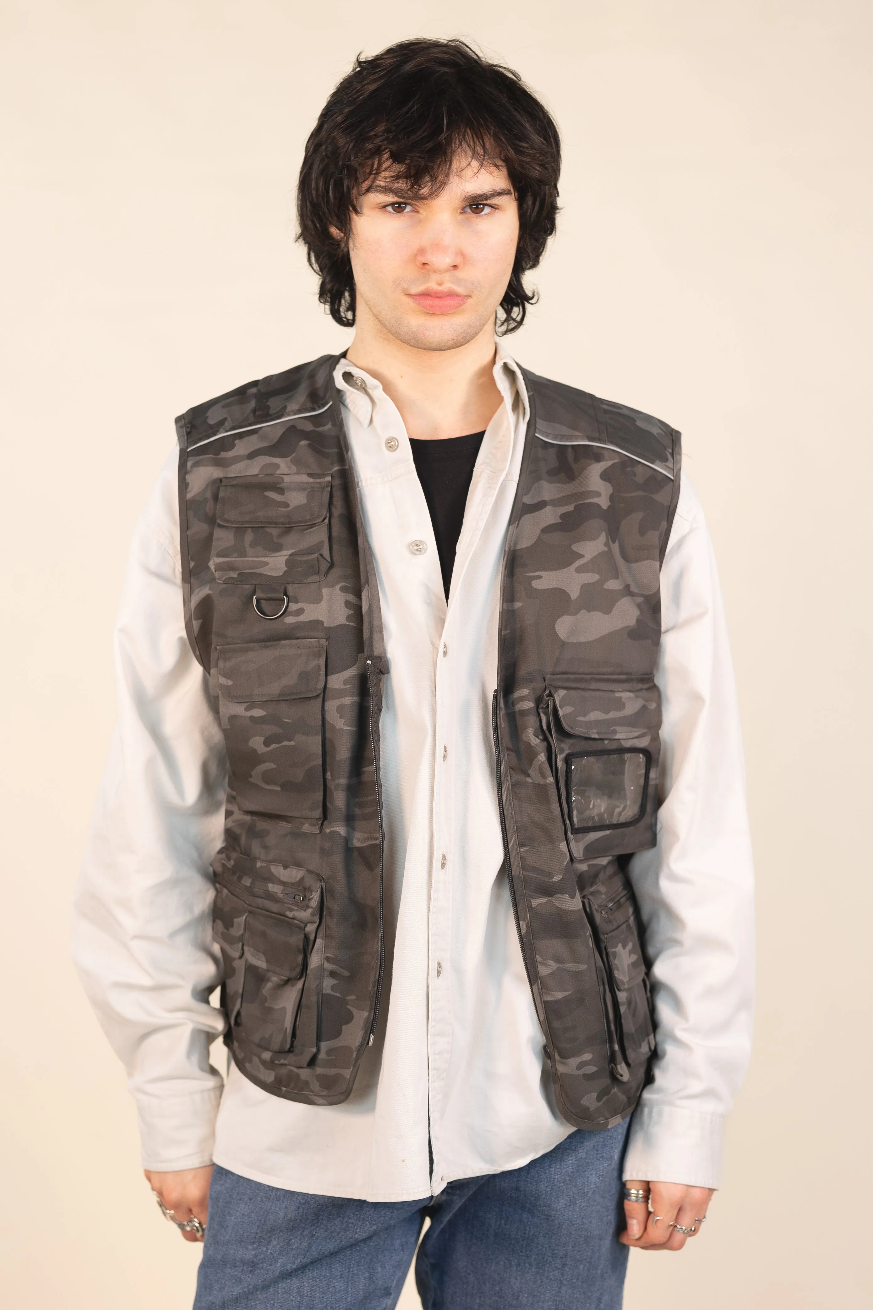 Camo Waistcoat | ThriftTale