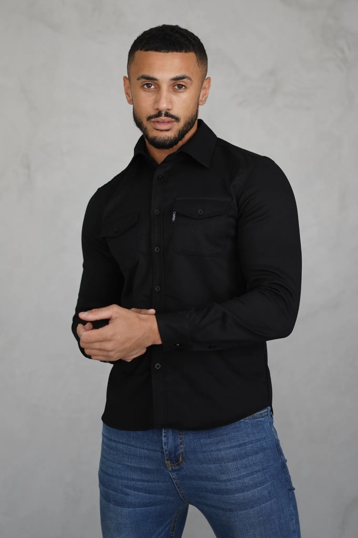 Capo OVERSHIRT - Black