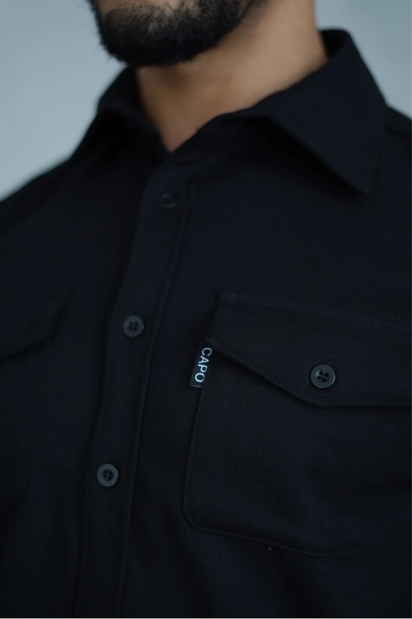 Capo OVERSHIRT - Black