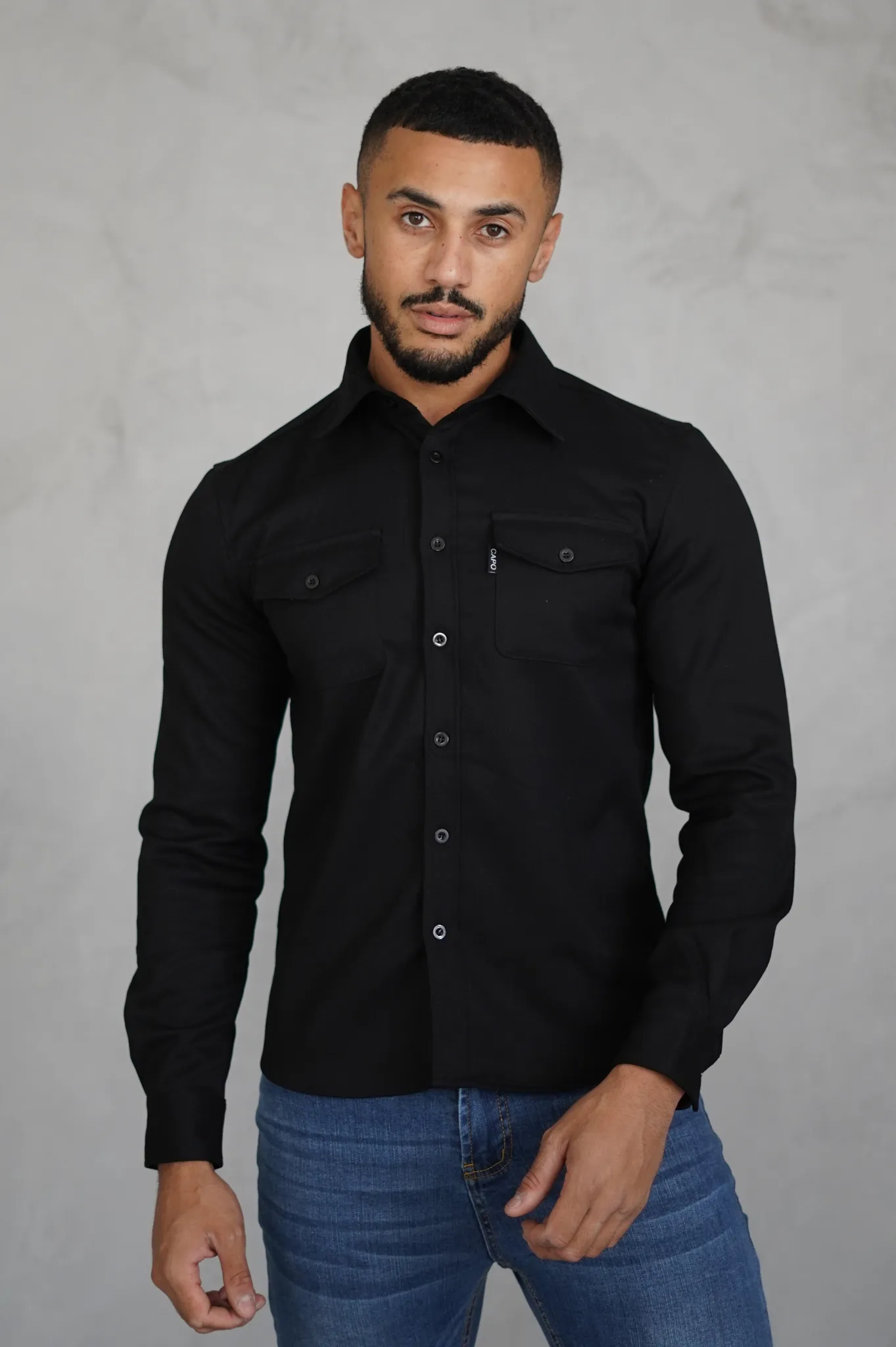 Capo OVERSHIRT - Black