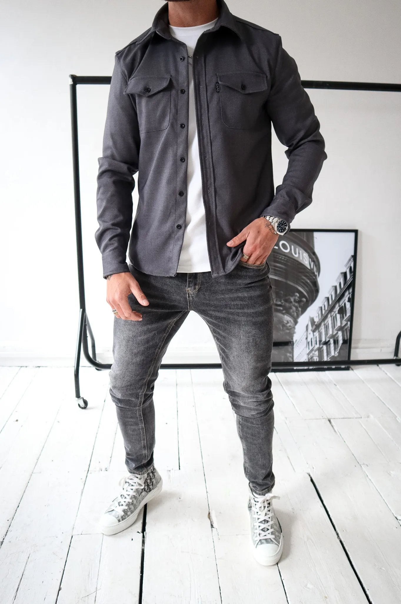 Capo OVERSHIRT - Grey