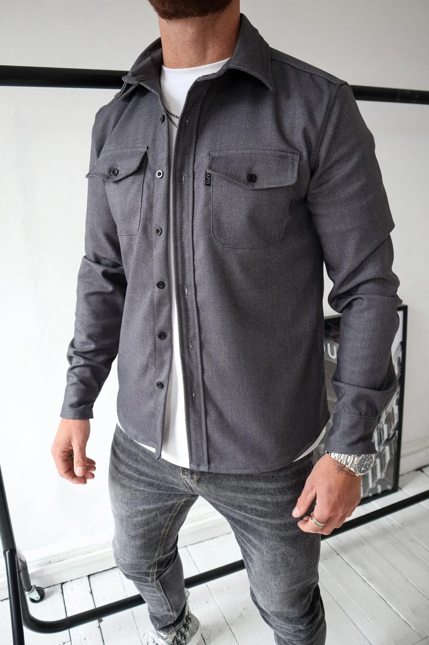 Capo OVERSHIRT - Grey