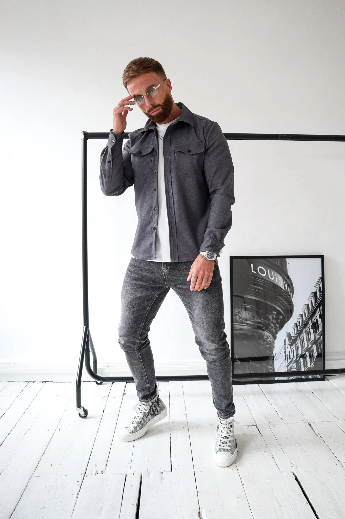 Capo OVERSHIRT - Grey