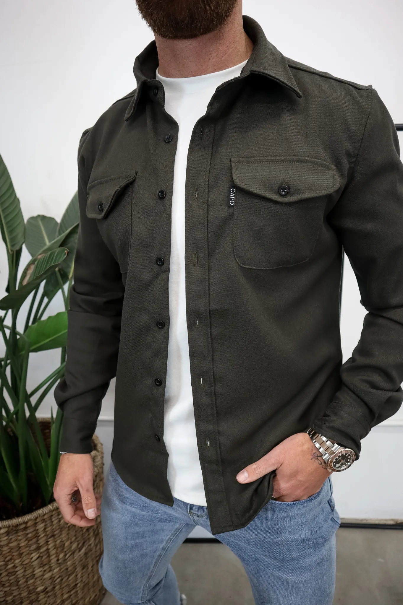 Capo OVERSHIRT - Khaki