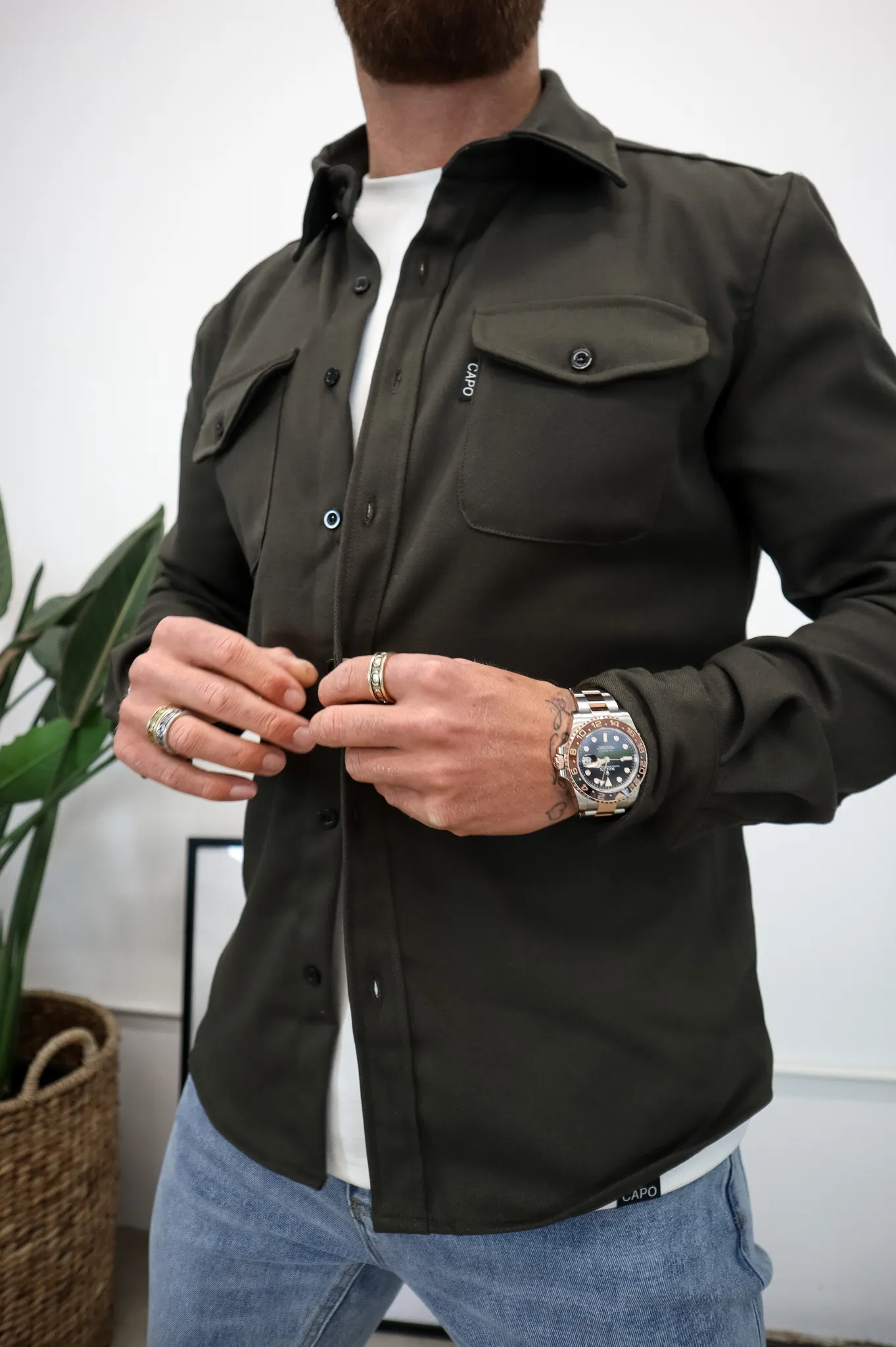 Capo OVERSHIRT - Khaki