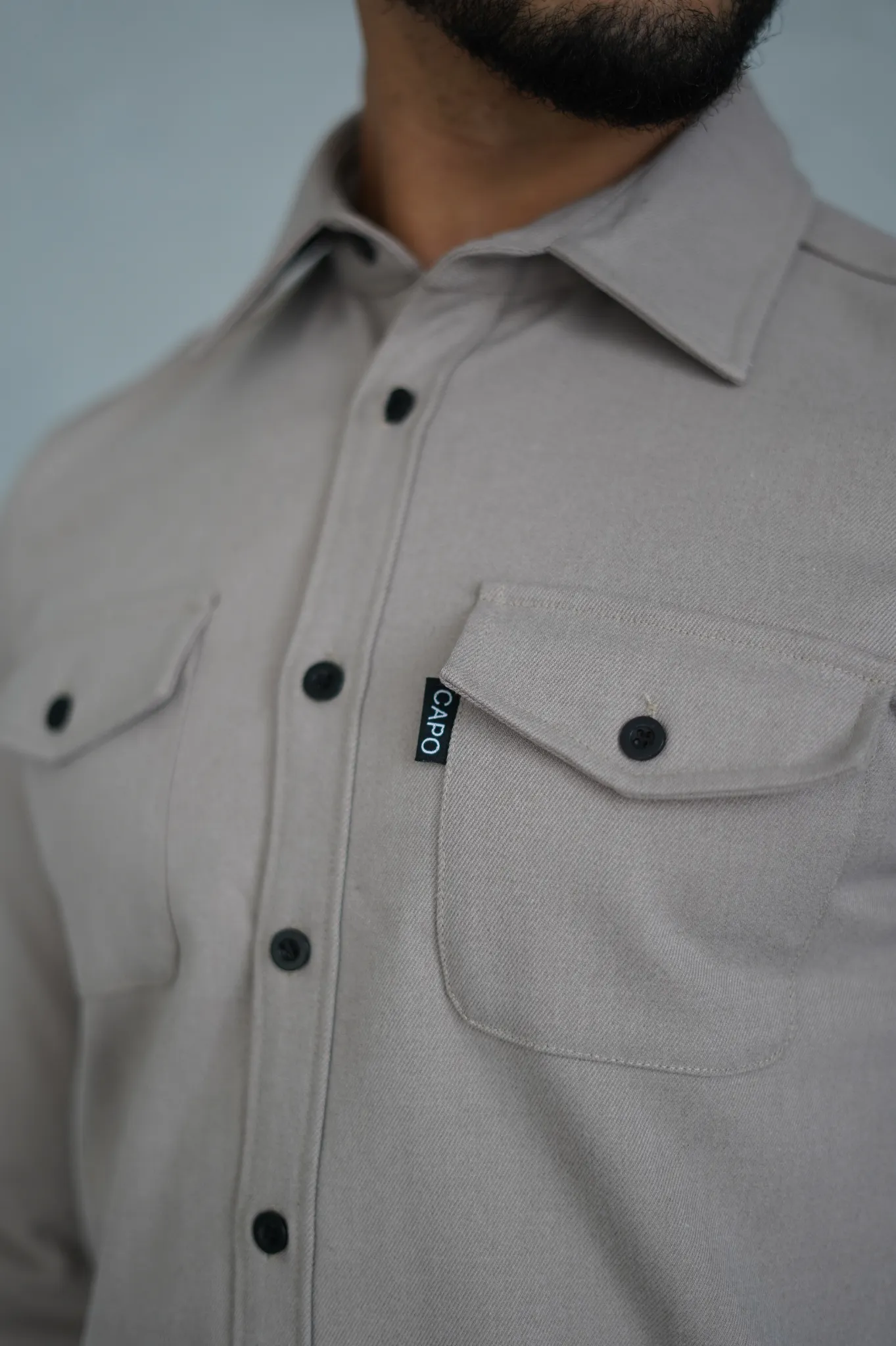 Capo OVERSHIRT - Stone