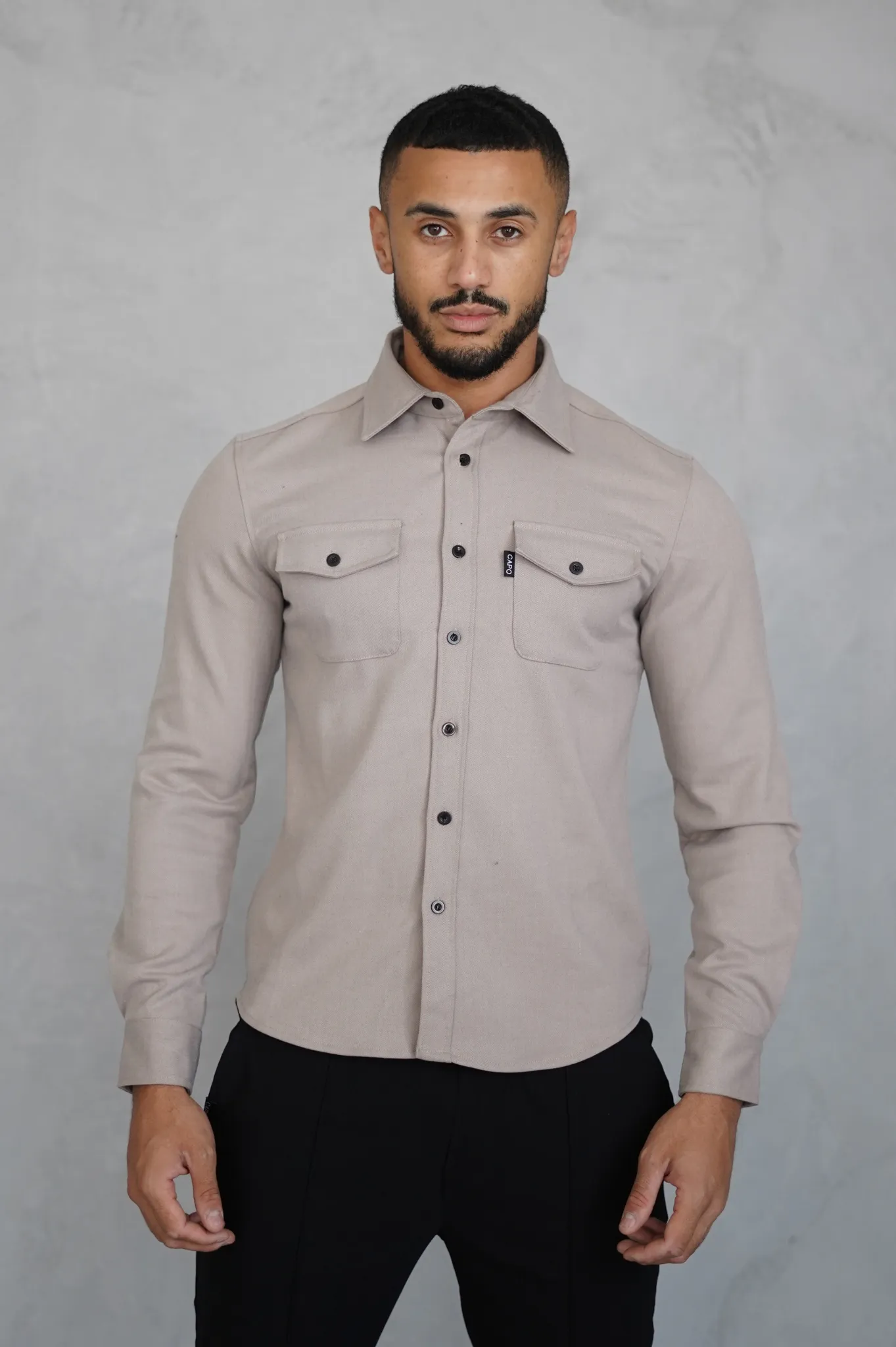 Capo OVERSHIRT - Stone