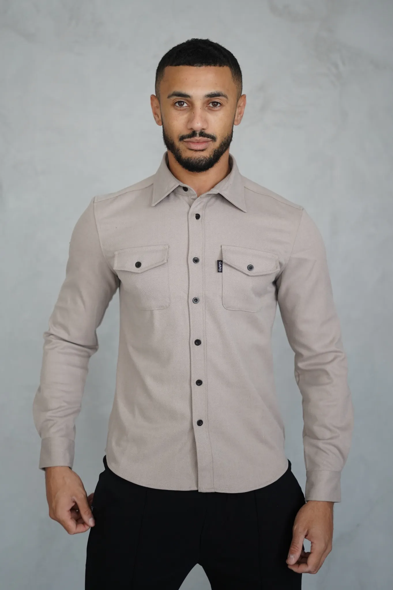 Capo OVERSHIRT - Stone