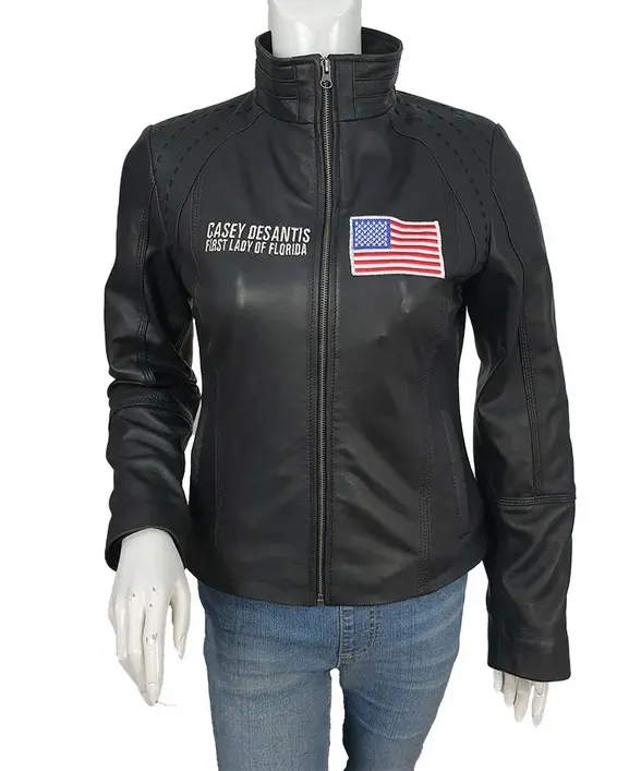 Casey Desantis Leather Jacket - William Jacket